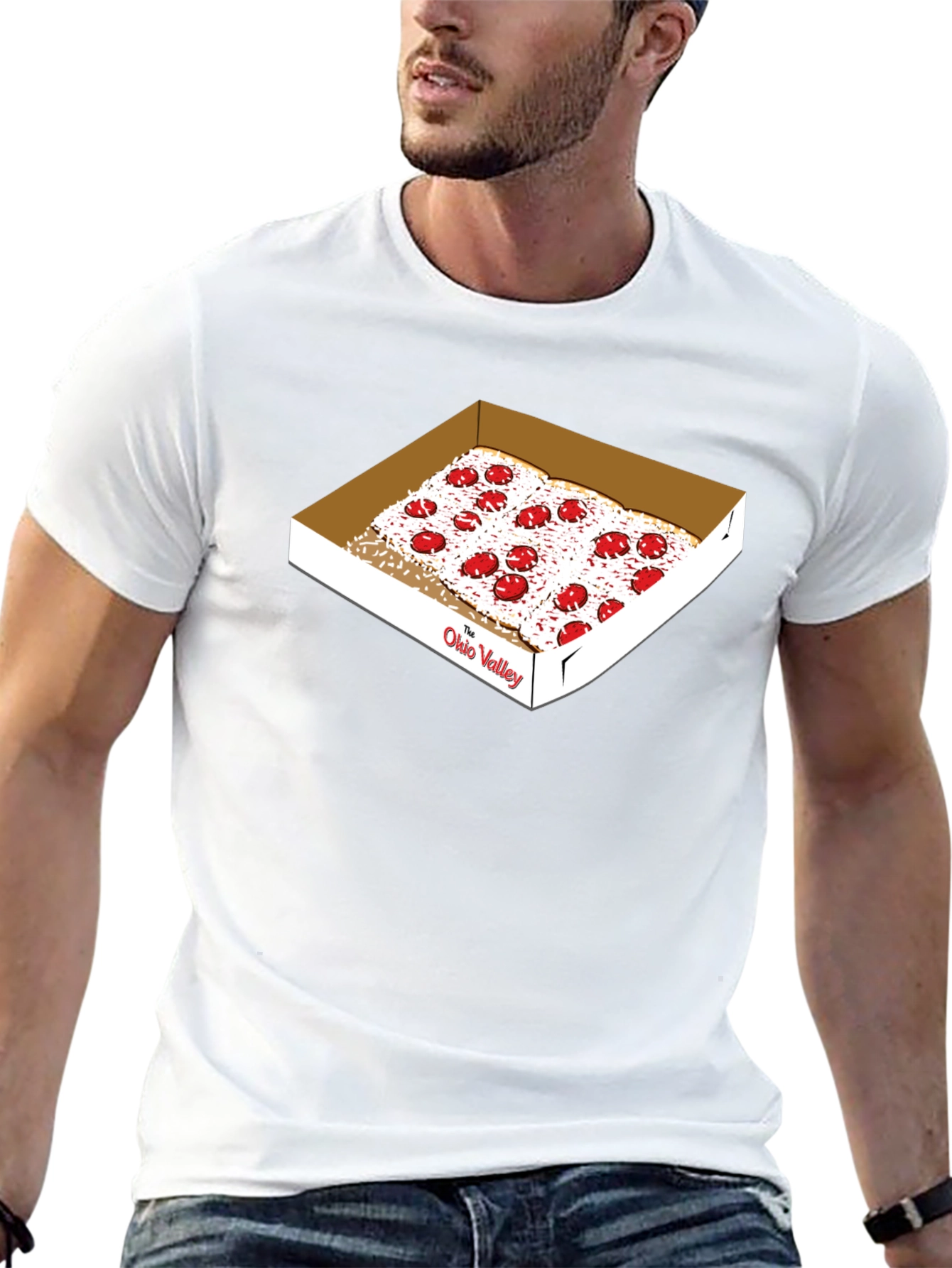 Ohio Valley Pizza T-Shirt - Quirky Foodie Tee