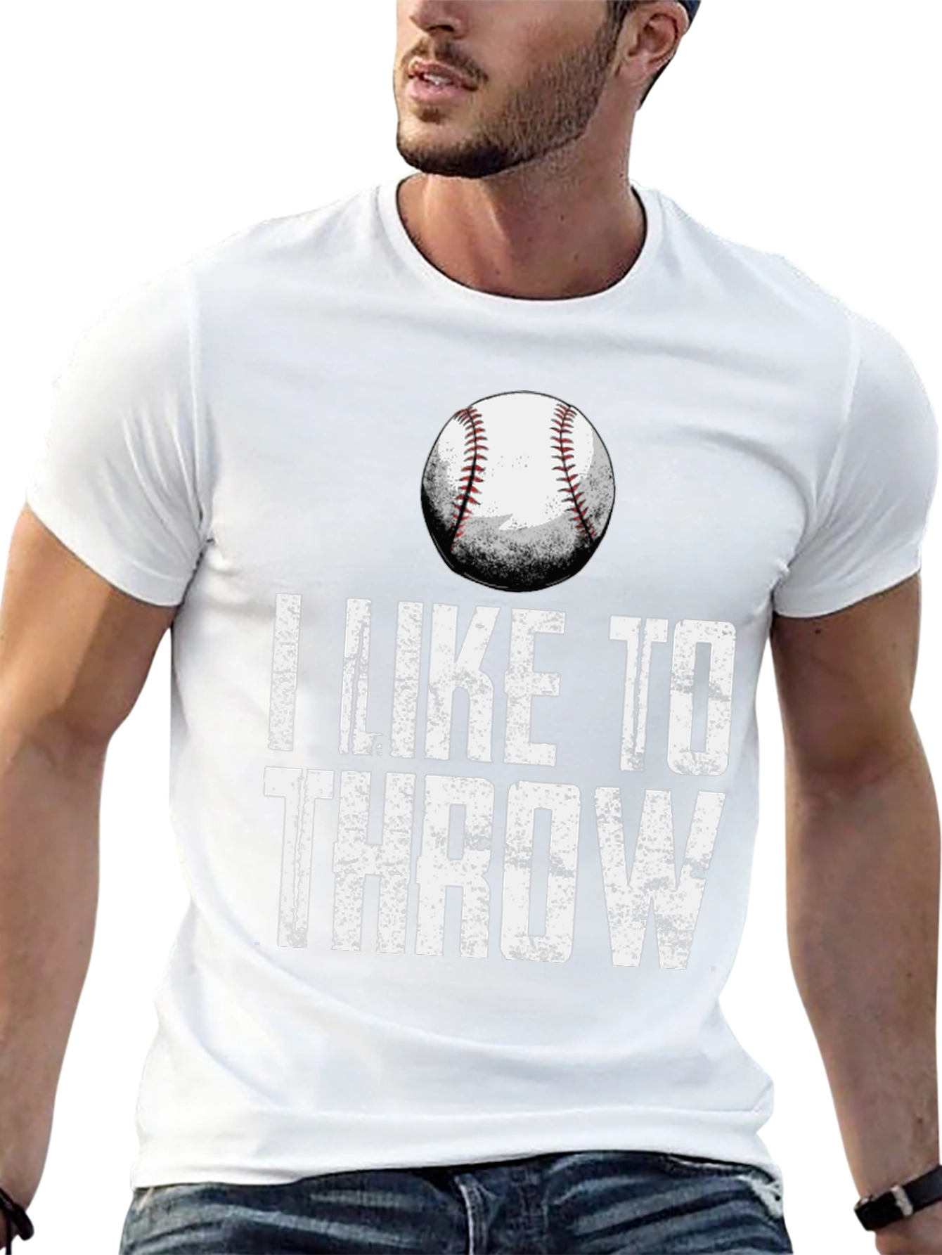 I Like to Throw Baseball T-Shirt