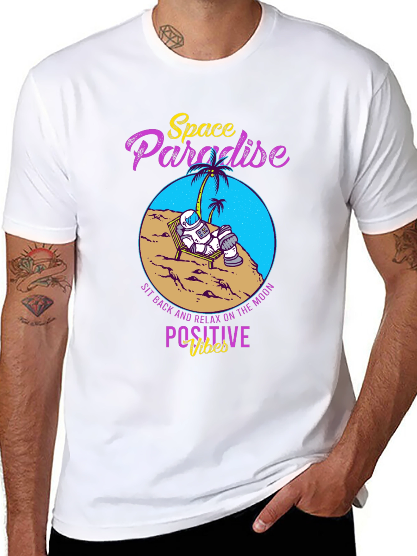 Space Paradise Graphic T-Shirt