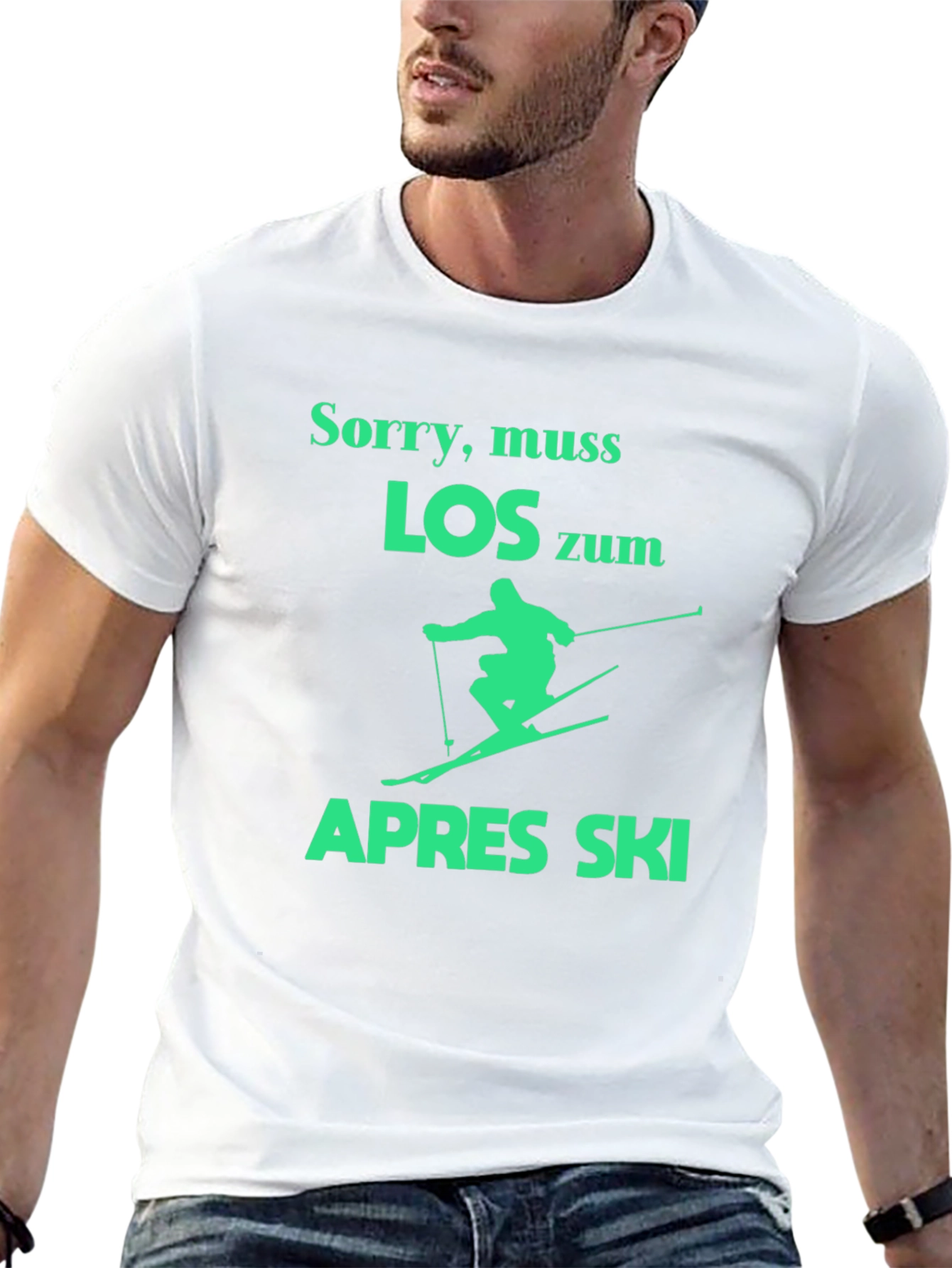 Apres Ski Skiing T-Shirt - Sorry Muss Los