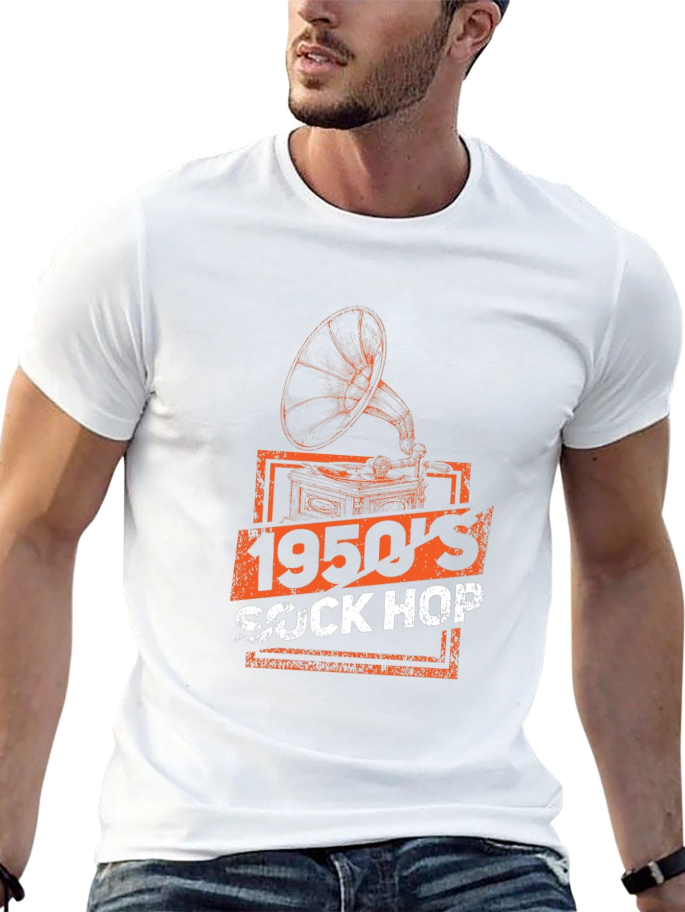 1950s Sock Hop Graphic T-Shirt