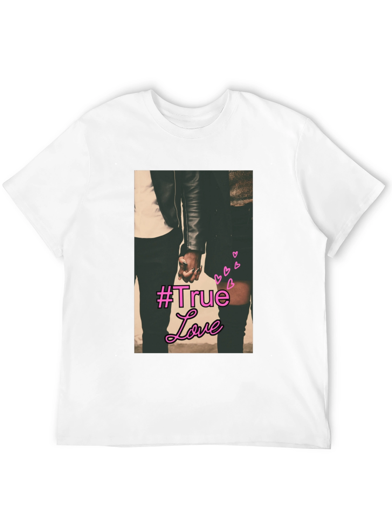 True Love Graphic Tee - Stylish Black T-Shirt