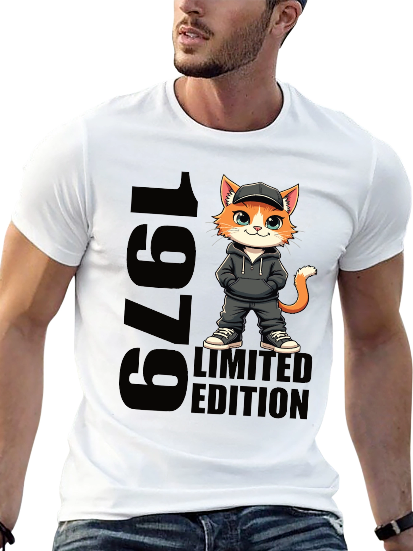 1979 Limited Edition Cat Graphic Tee