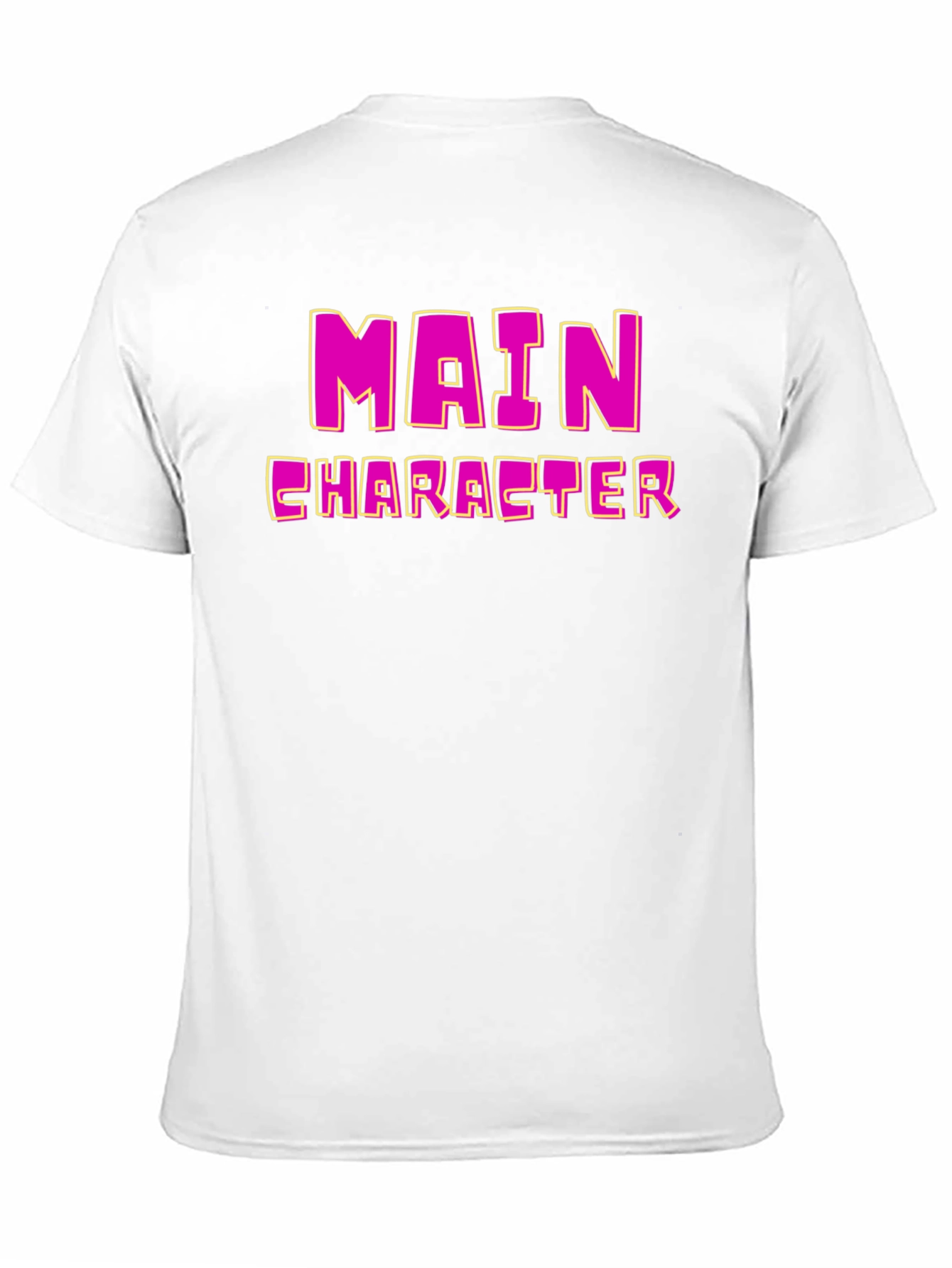 Main Character Graphic Tee - Black
