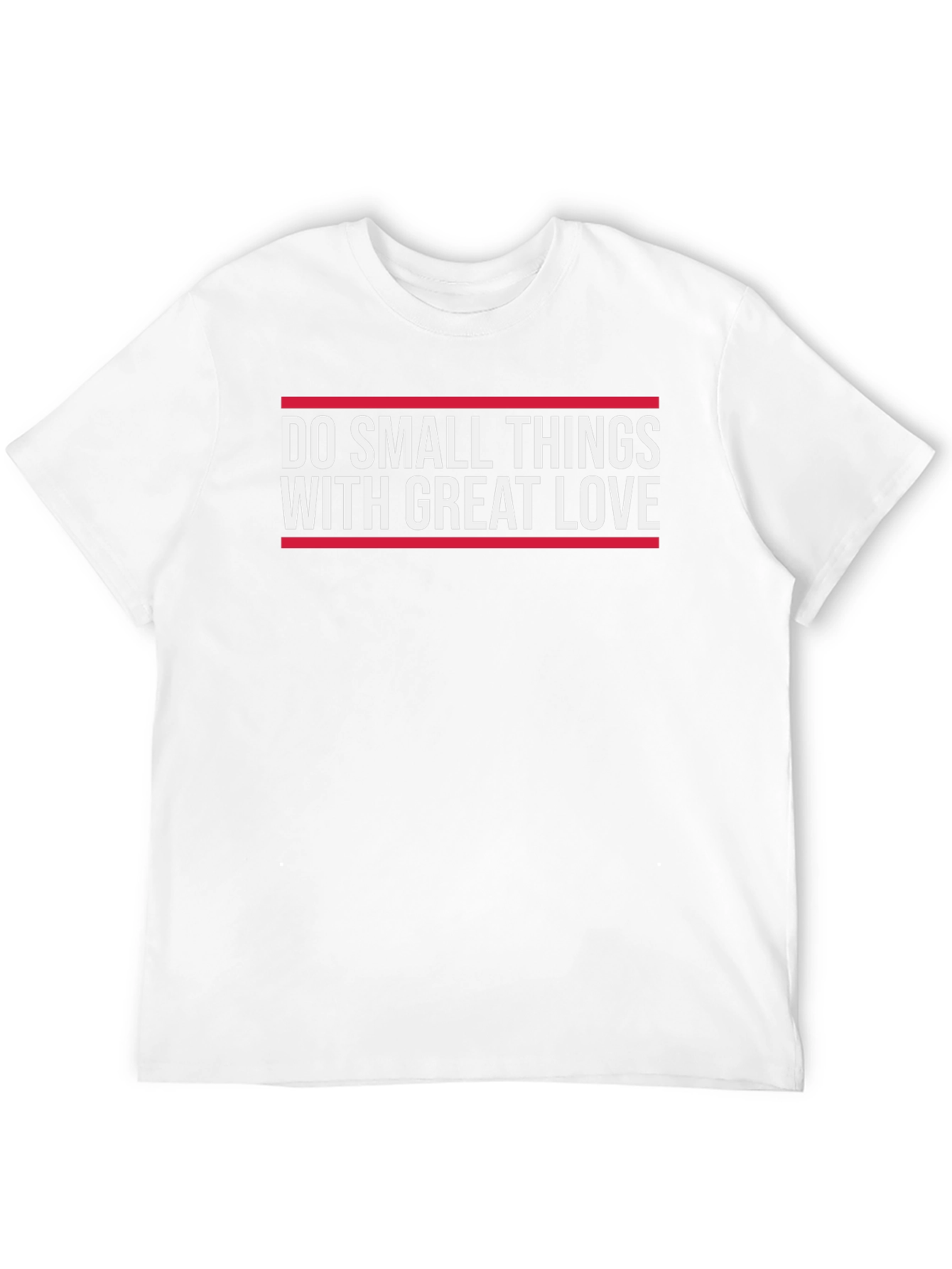Do Small Things with Great Love Black T-Shirt