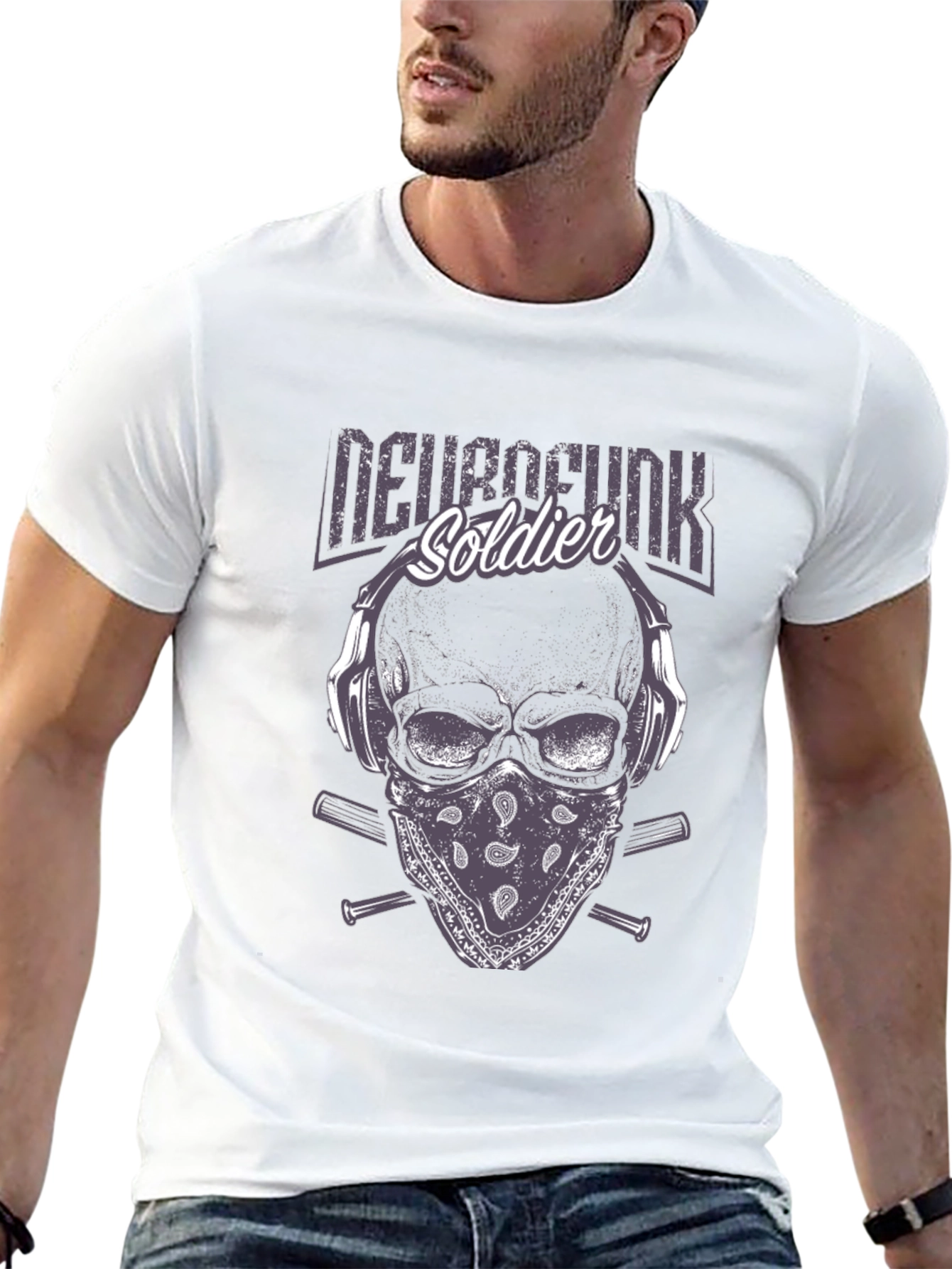 Neurofunk Soldier Graphic T-Shirt