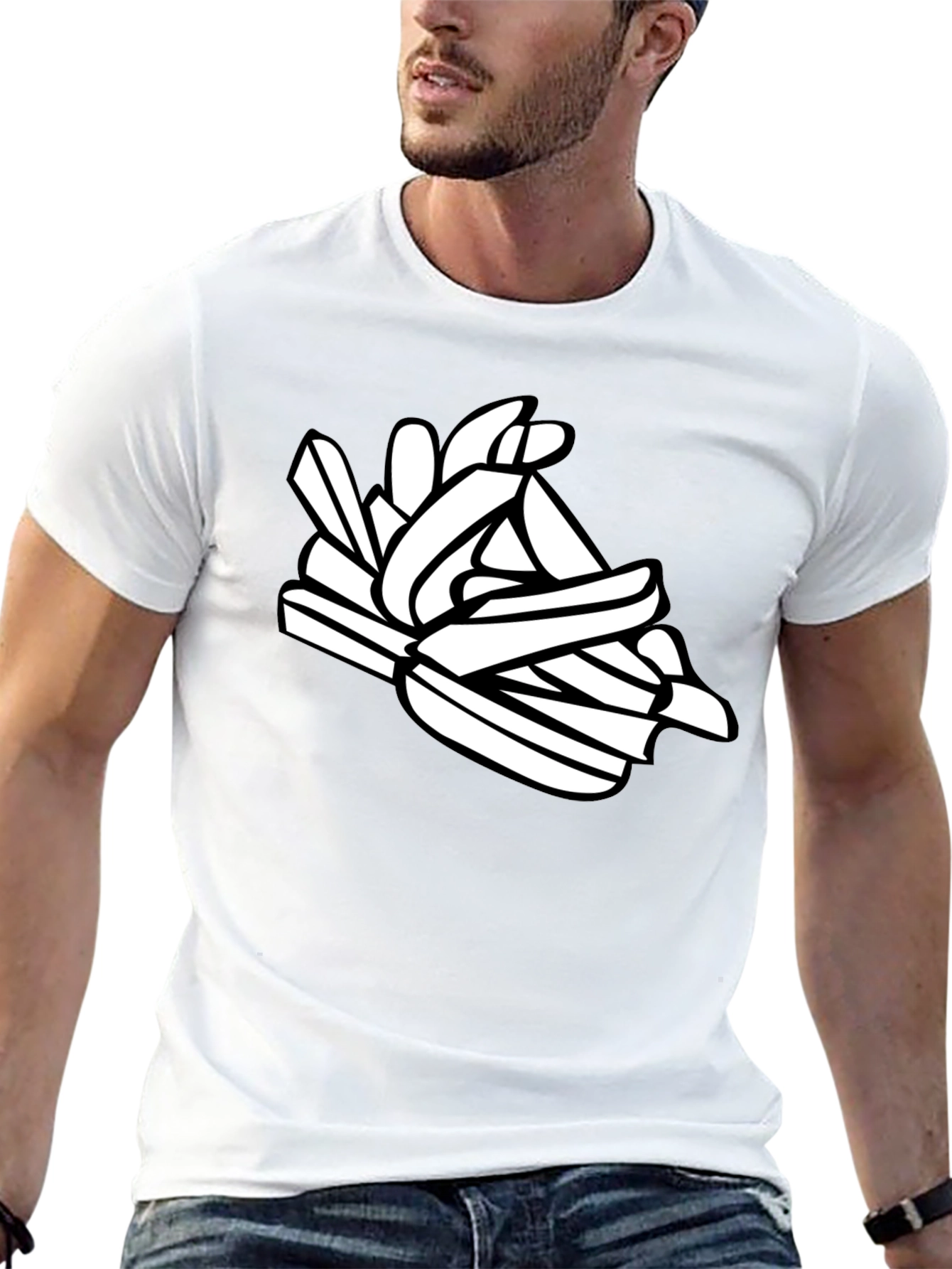 French Fry Graphic T-Shirt