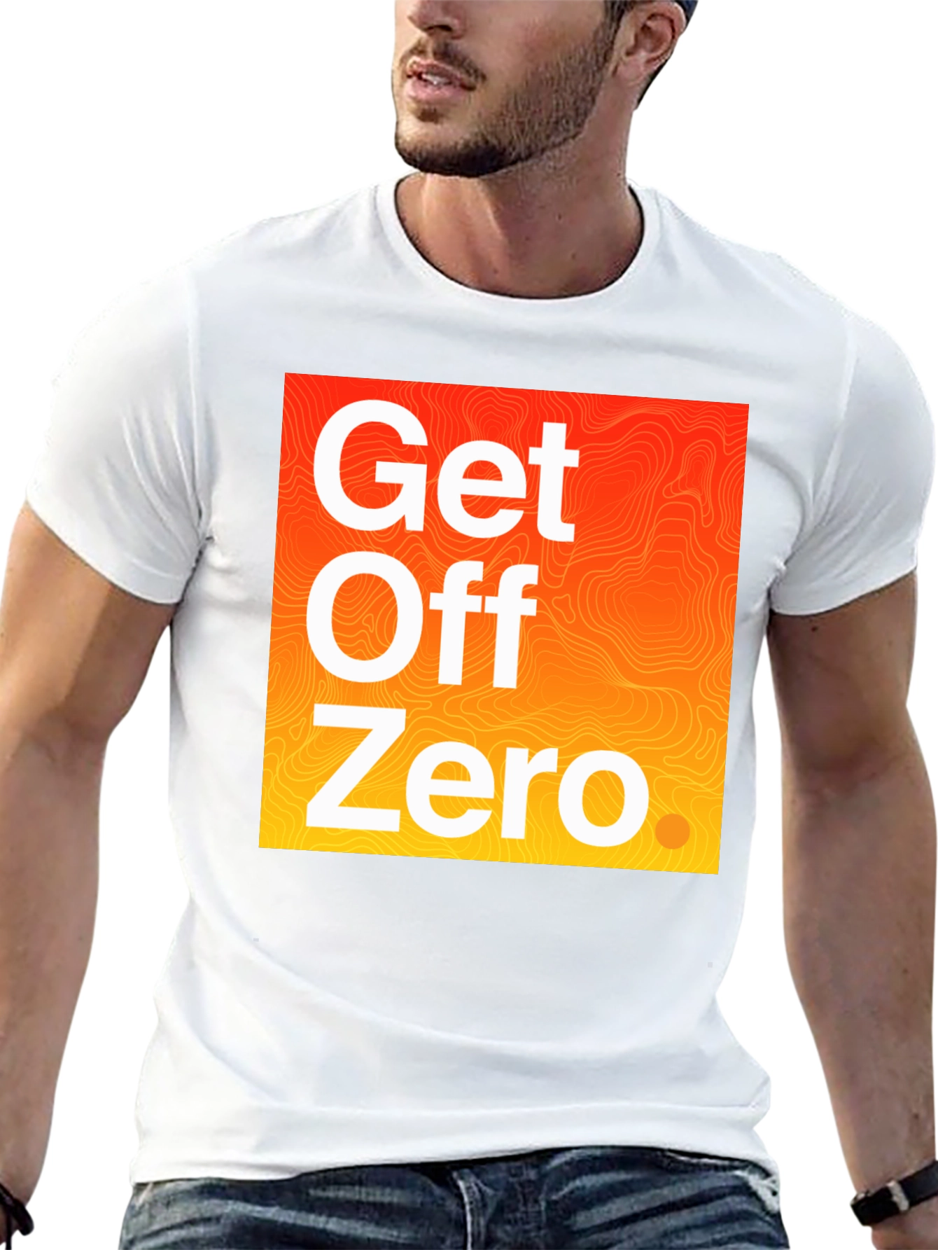 Get Off Zero Graphic Tee - Black
