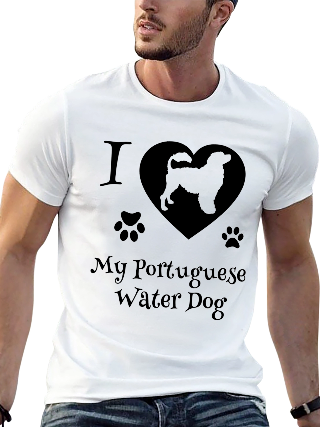 I Love My Portuguese Water Dog T-Shirt