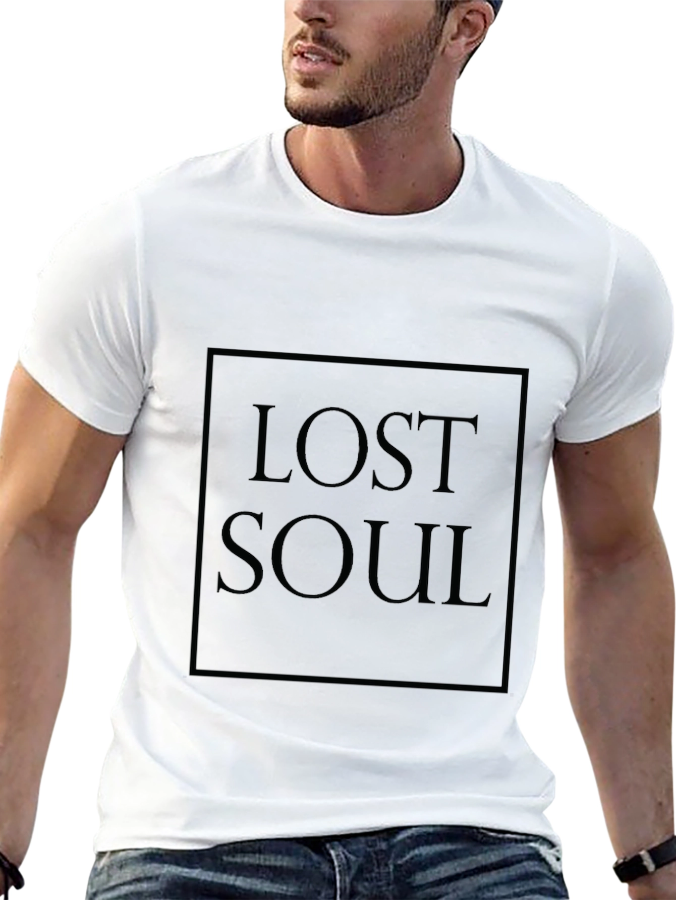 Lost Soul Graphic Tee - Black Unisex T-Shirt