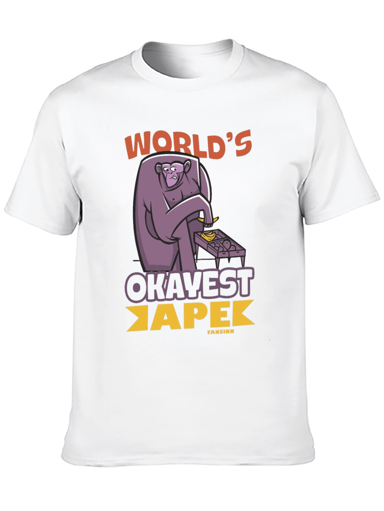 Worlds Okavest Ape T-Shirt