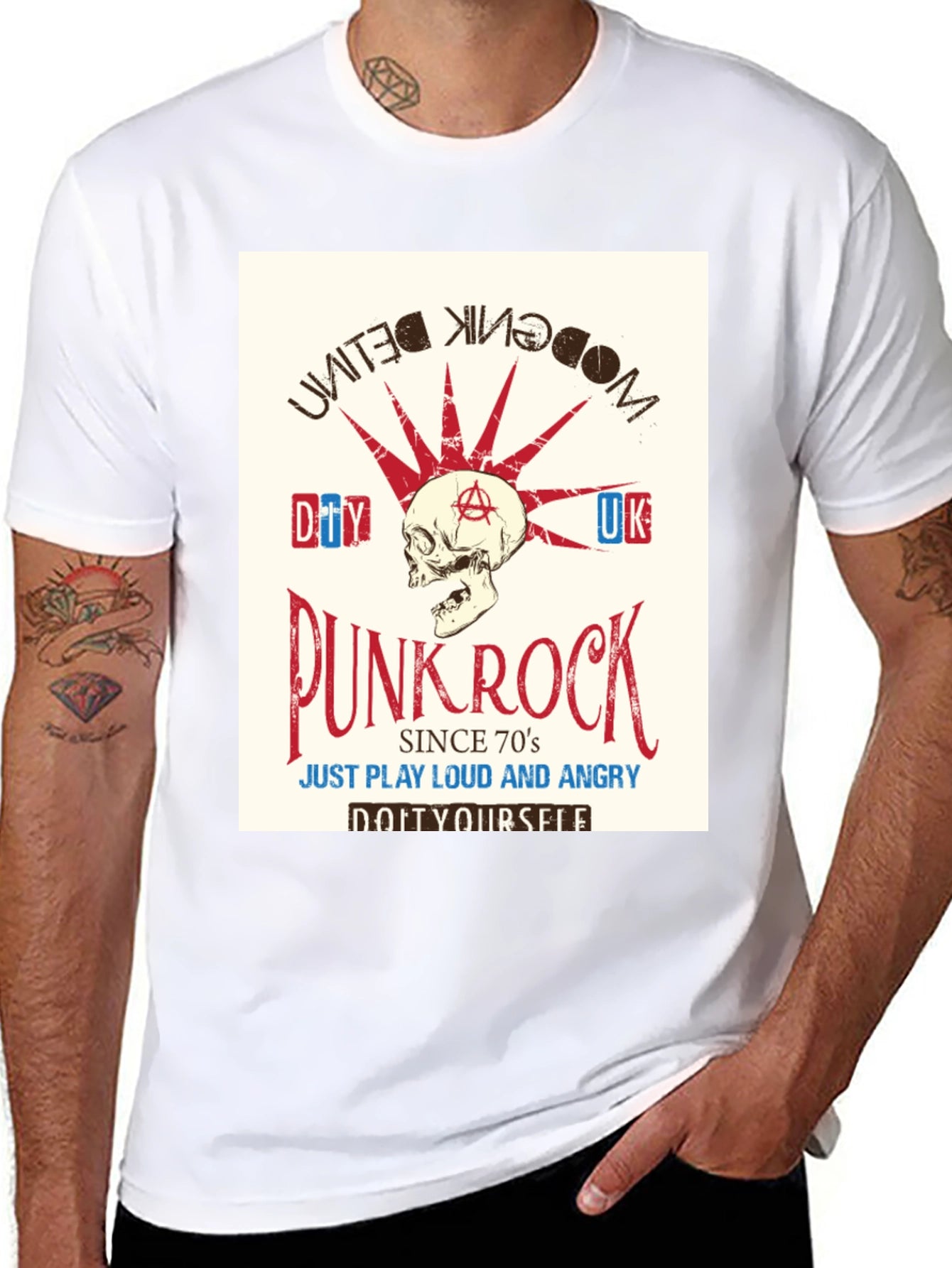 Punk Rock T-Shirt - DIY Since 70s Tee