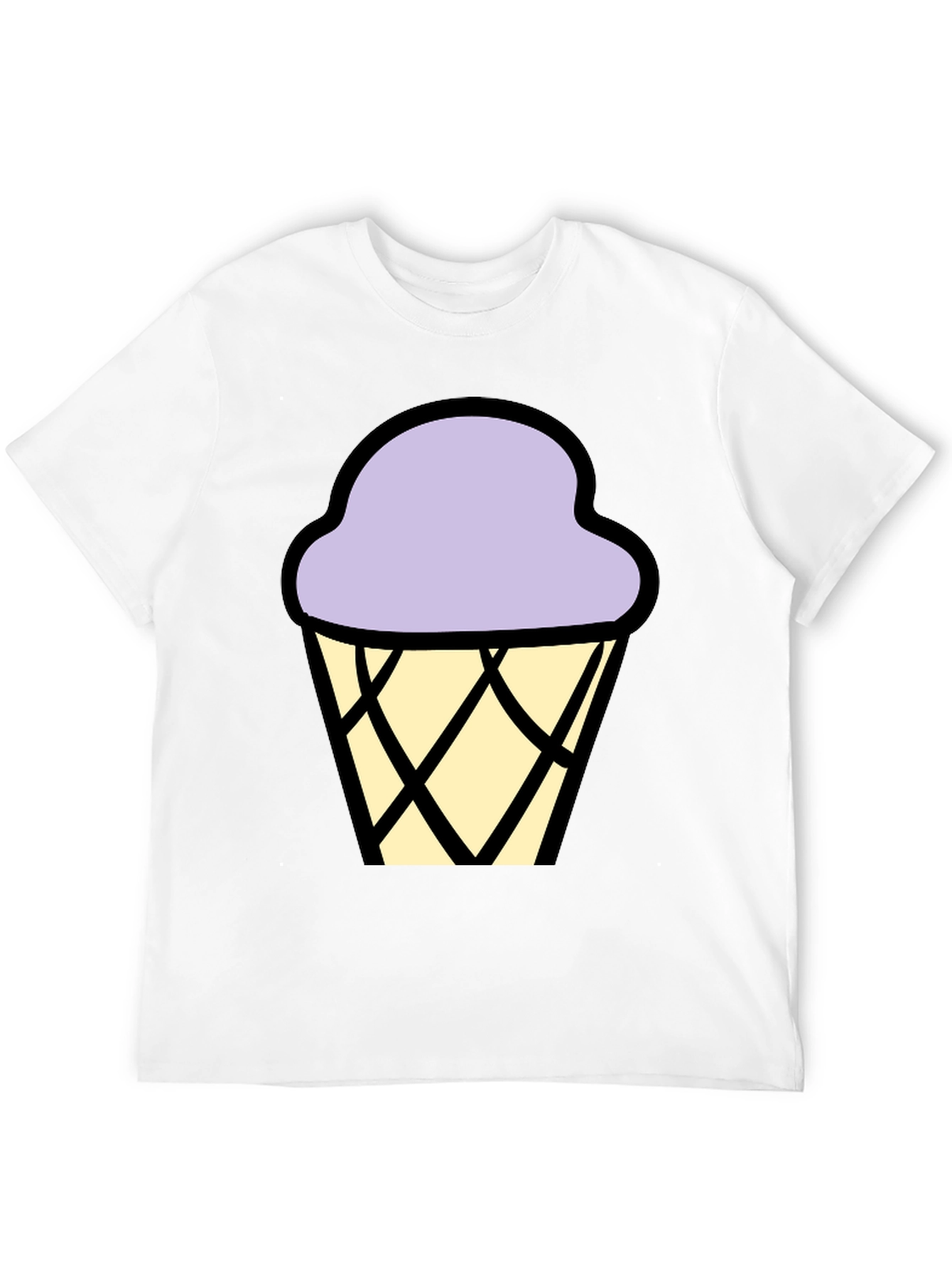 Ice Cream Cone Graphic Tee - Cool & Fun