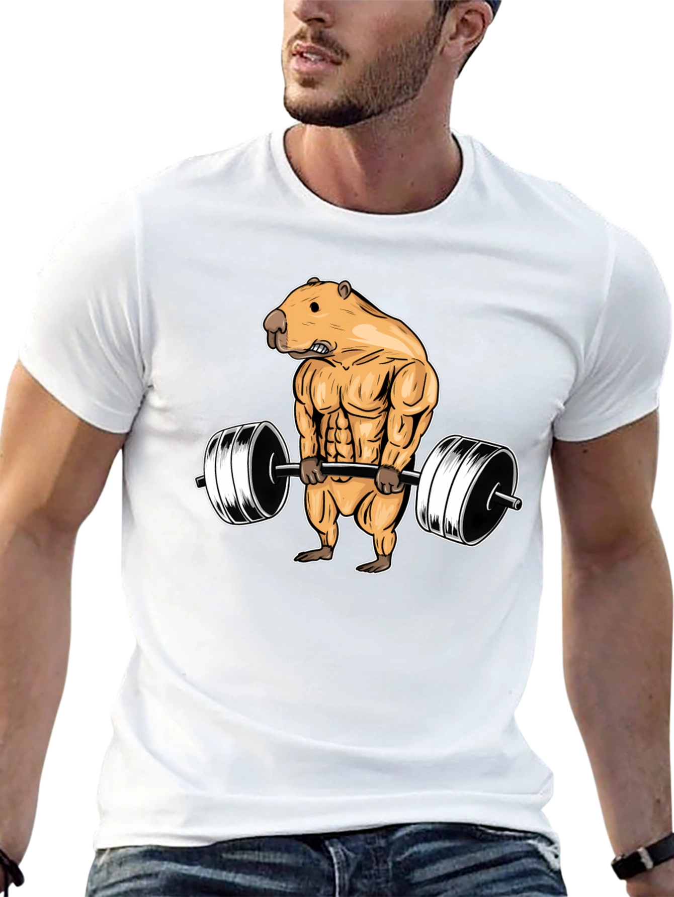 Weightlifting Beaver T-Shirt