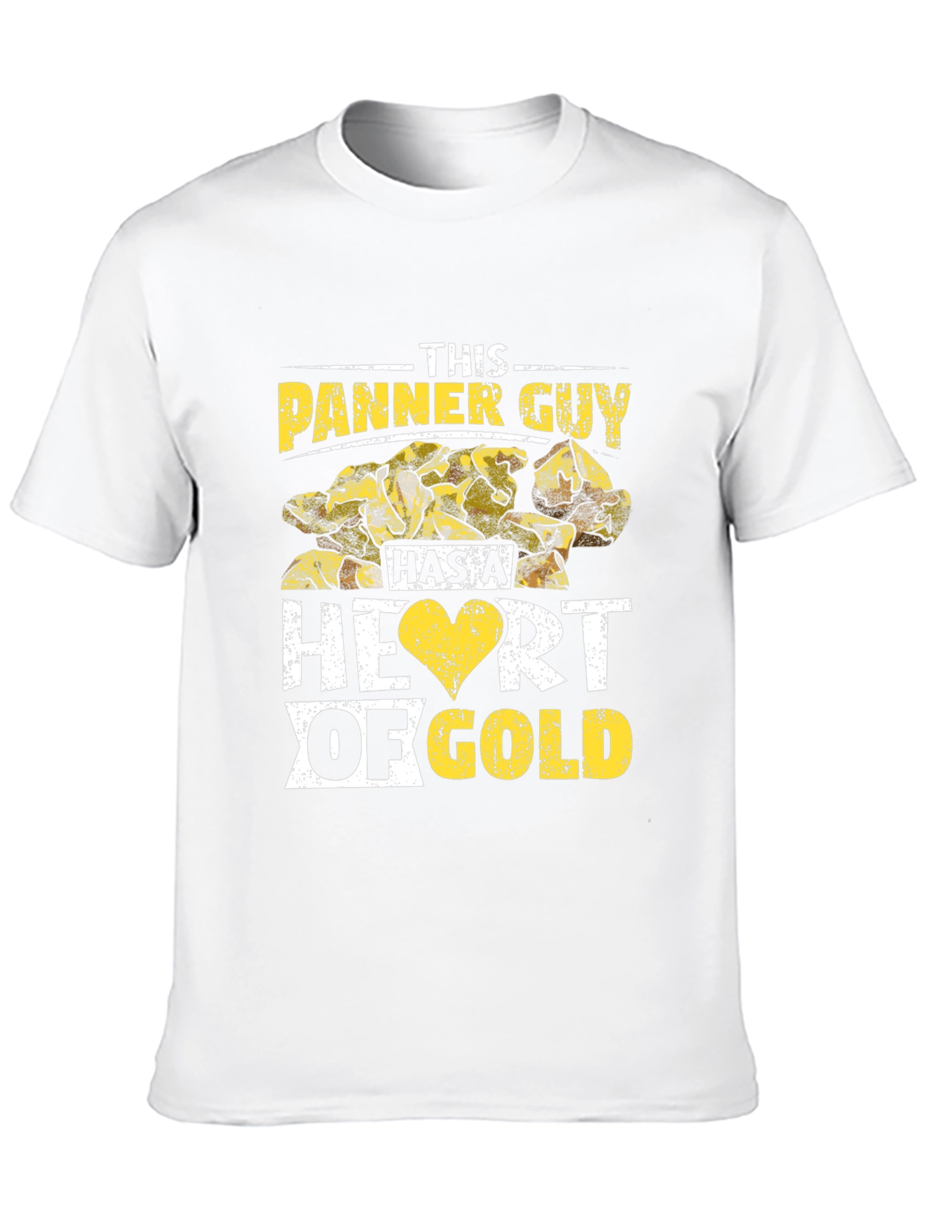 Panner Guy Heart of Gold Black T-Shirt