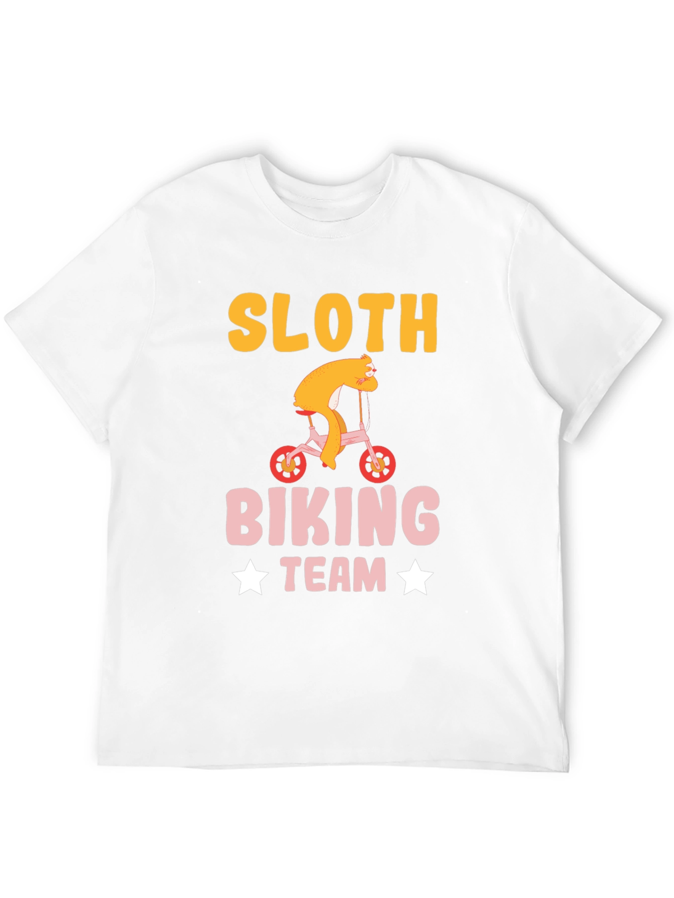 Sloth Biking Team T-Shirt Funny Sloth Tee
