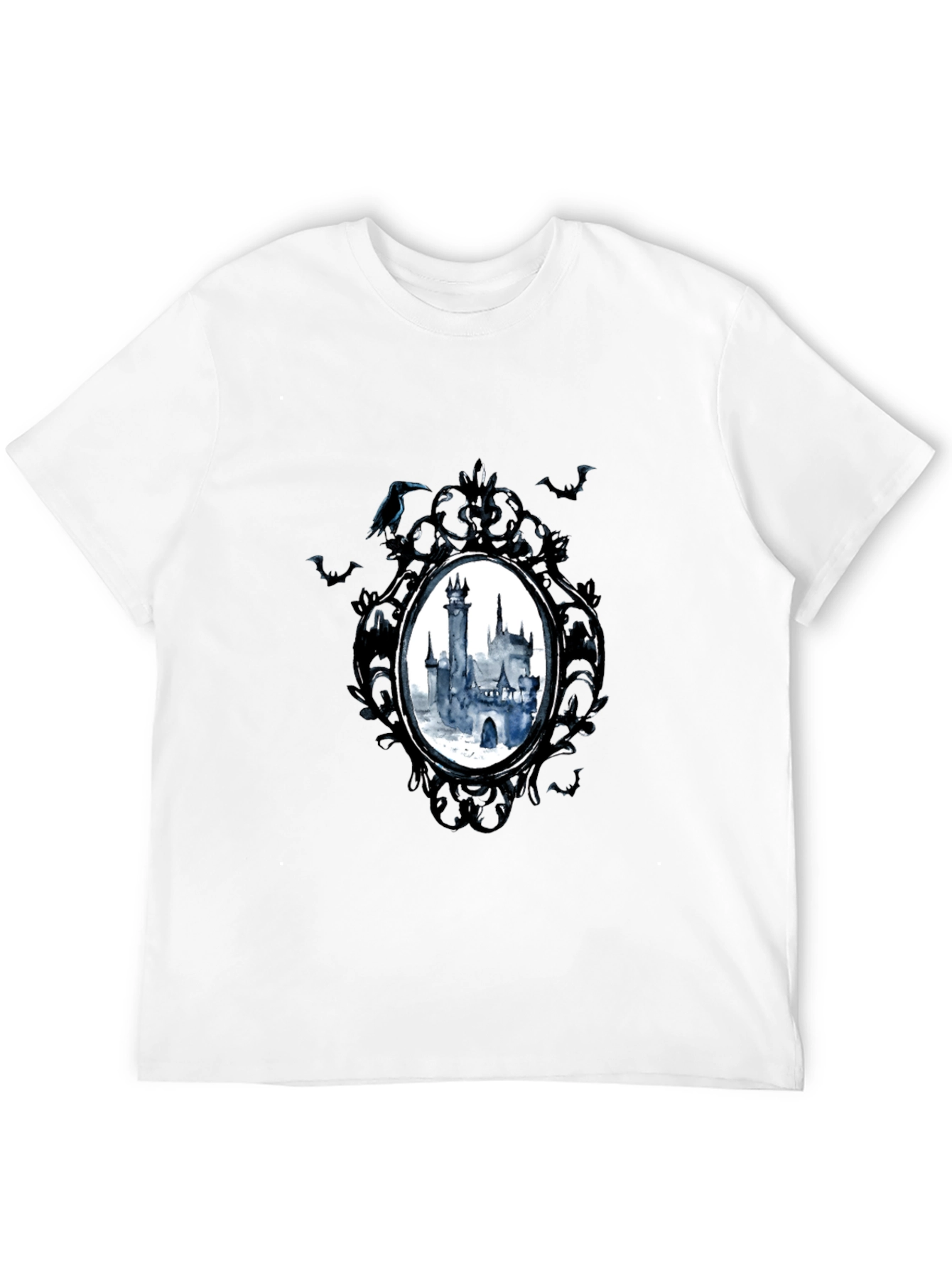 Gothic Castle Graphic T-Shirt