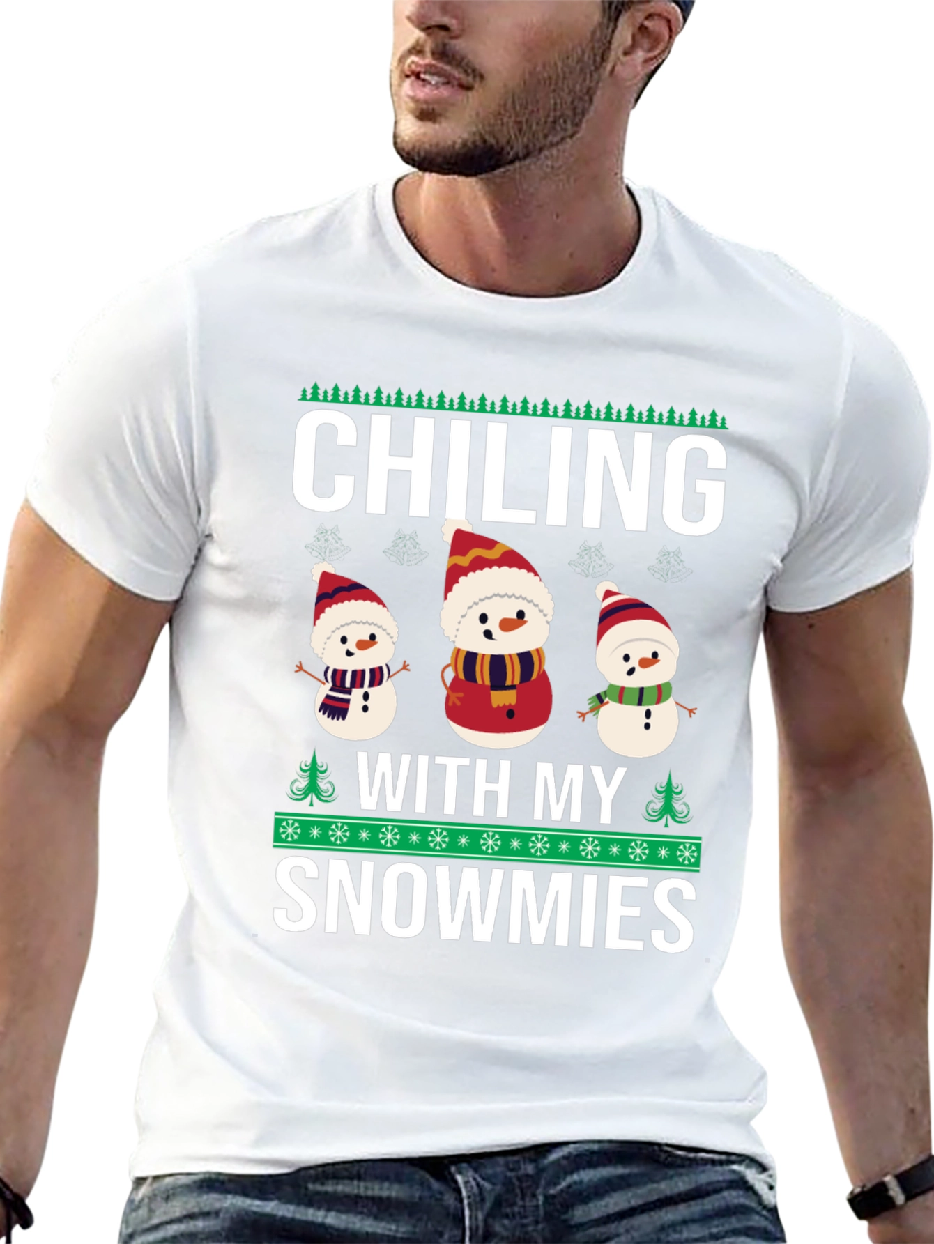 Chilling With My Snowmies T-Shirt