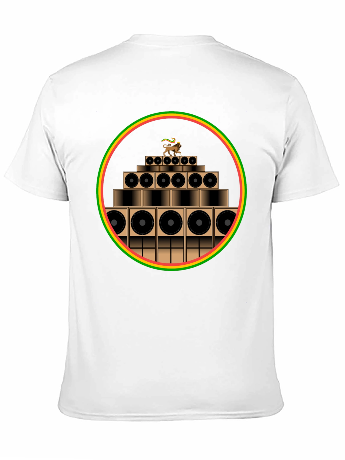 Rasta Sound System Graphic T-Shirt