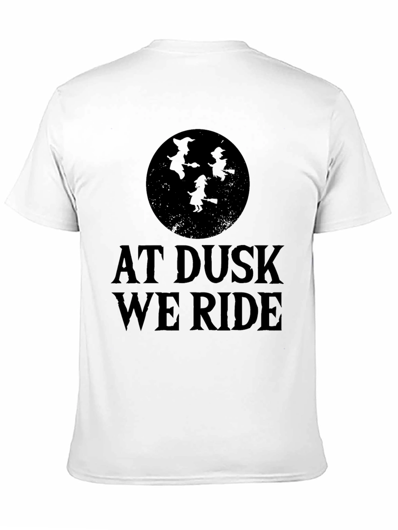 At Dusk We Ride Witch Graphic T-Shirt