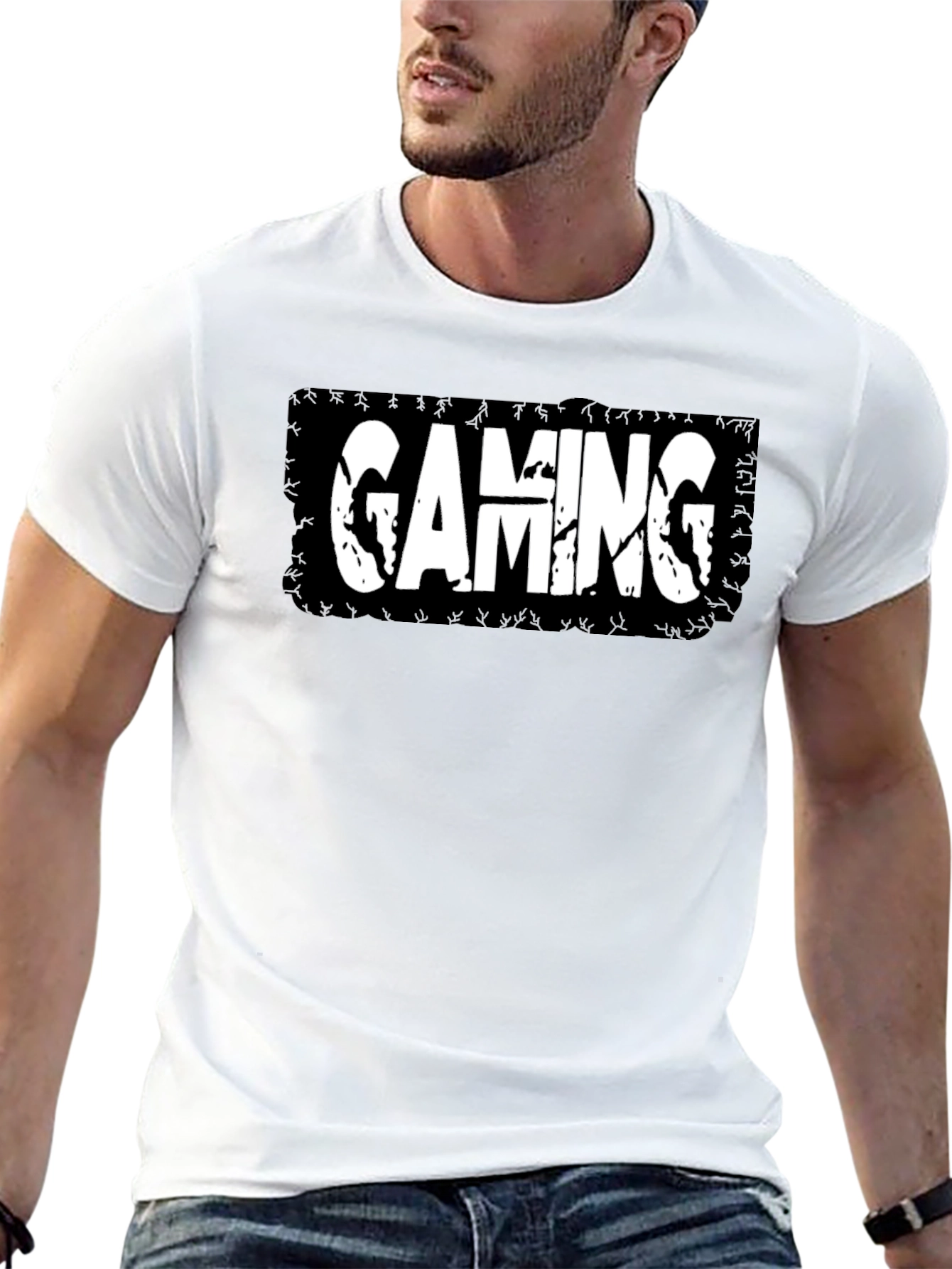 Gaming T-Shirt - Black Graphic Tee for Gamers