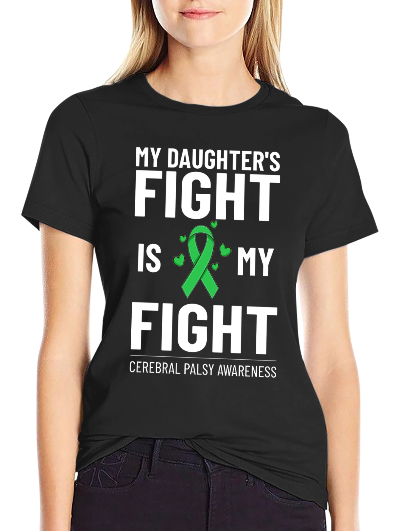 My Daughters Fight Cerebral Palsy Awareness T-Shirt