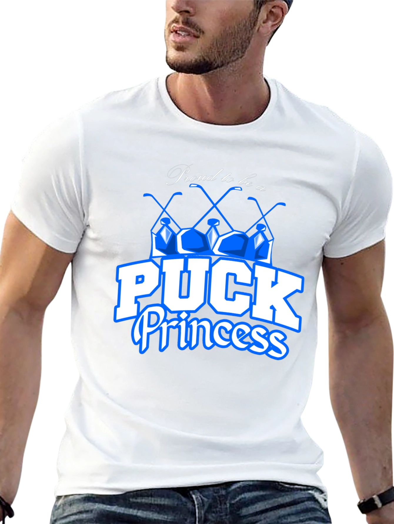 Puck Princess T-Shirt - Hockey Fan Tee