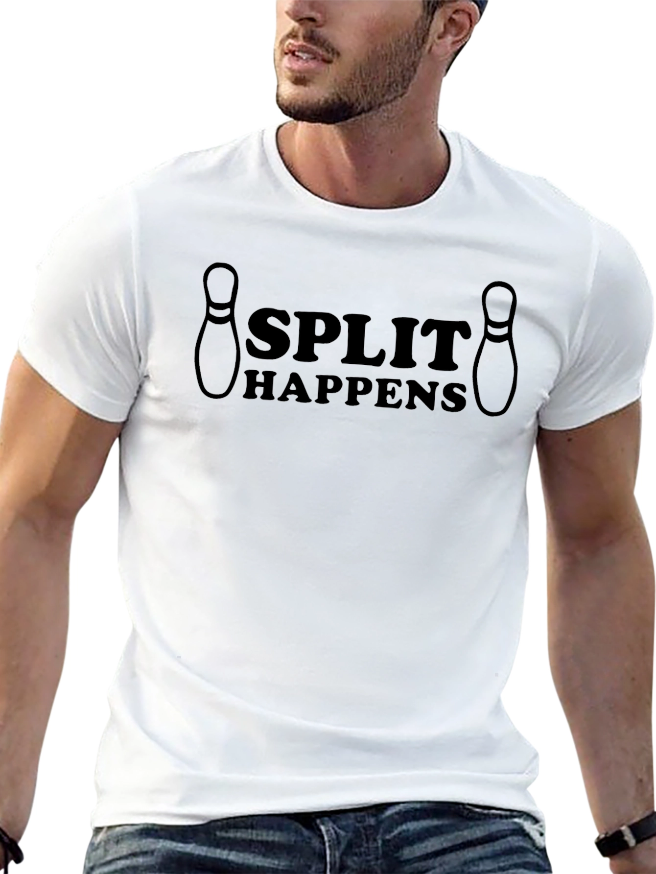 Split Happens Bowling T-Shirt - Strike Style