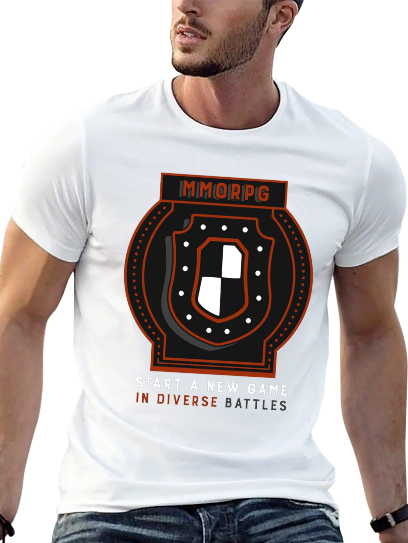 MMORPG Game T-Shirt - Start a New Game