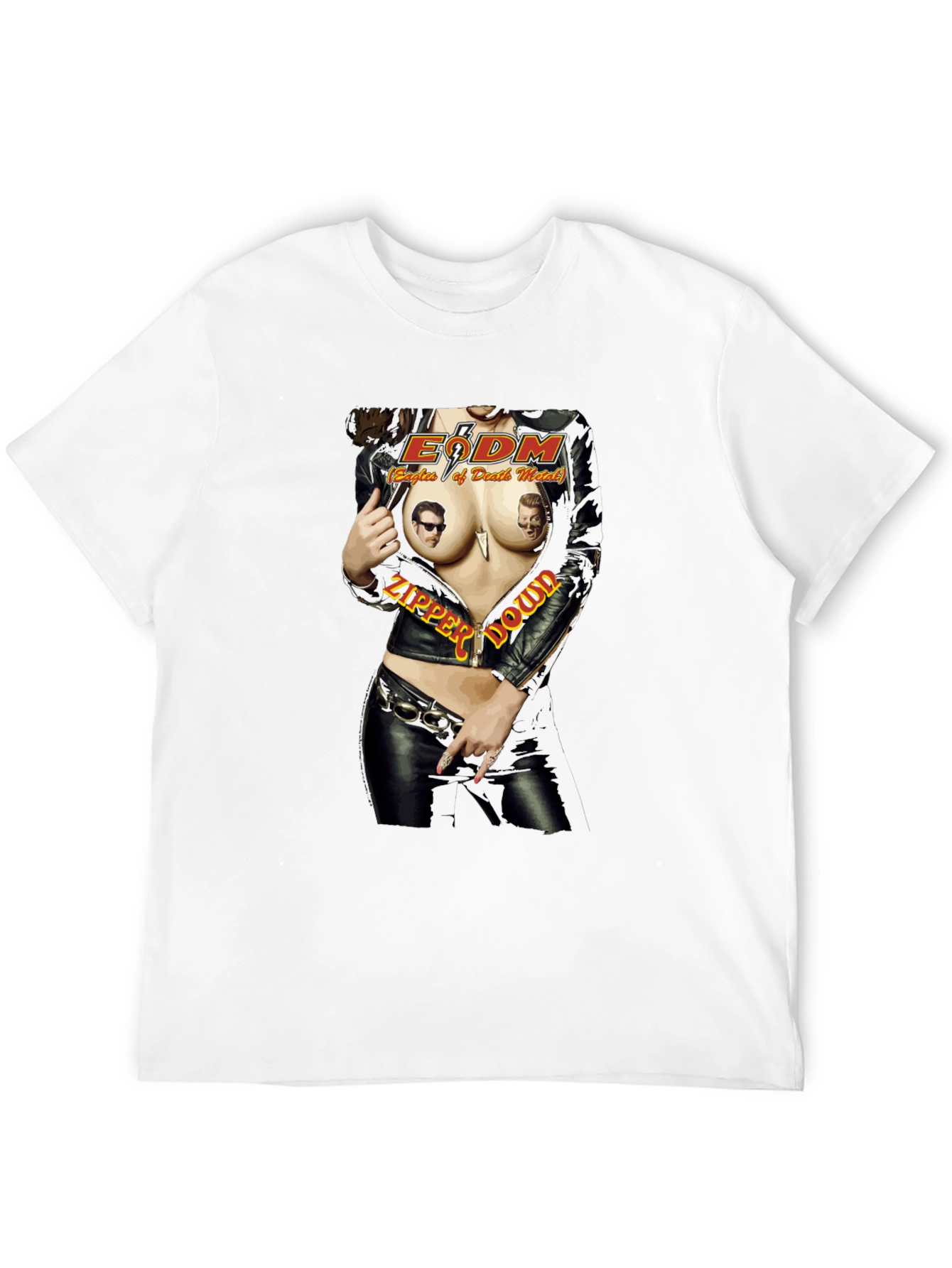 Eagles of Death Metal Zipper Down T-Shirt