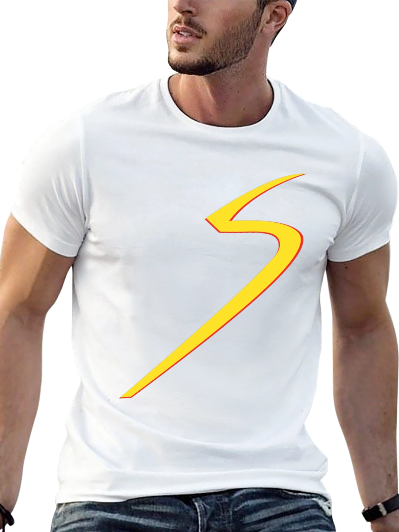 Stylish Black T-Shirt with Bold Graphic