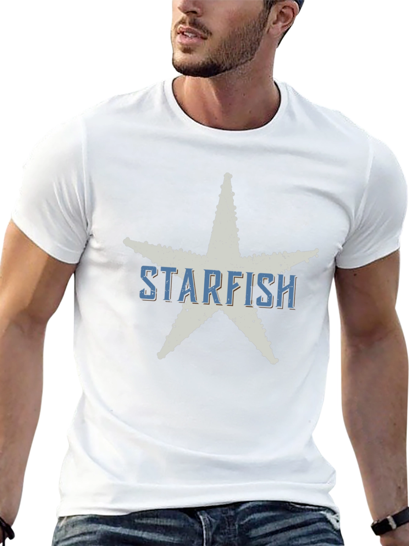 Starfish Graphic Tee - Coastal Casual Style