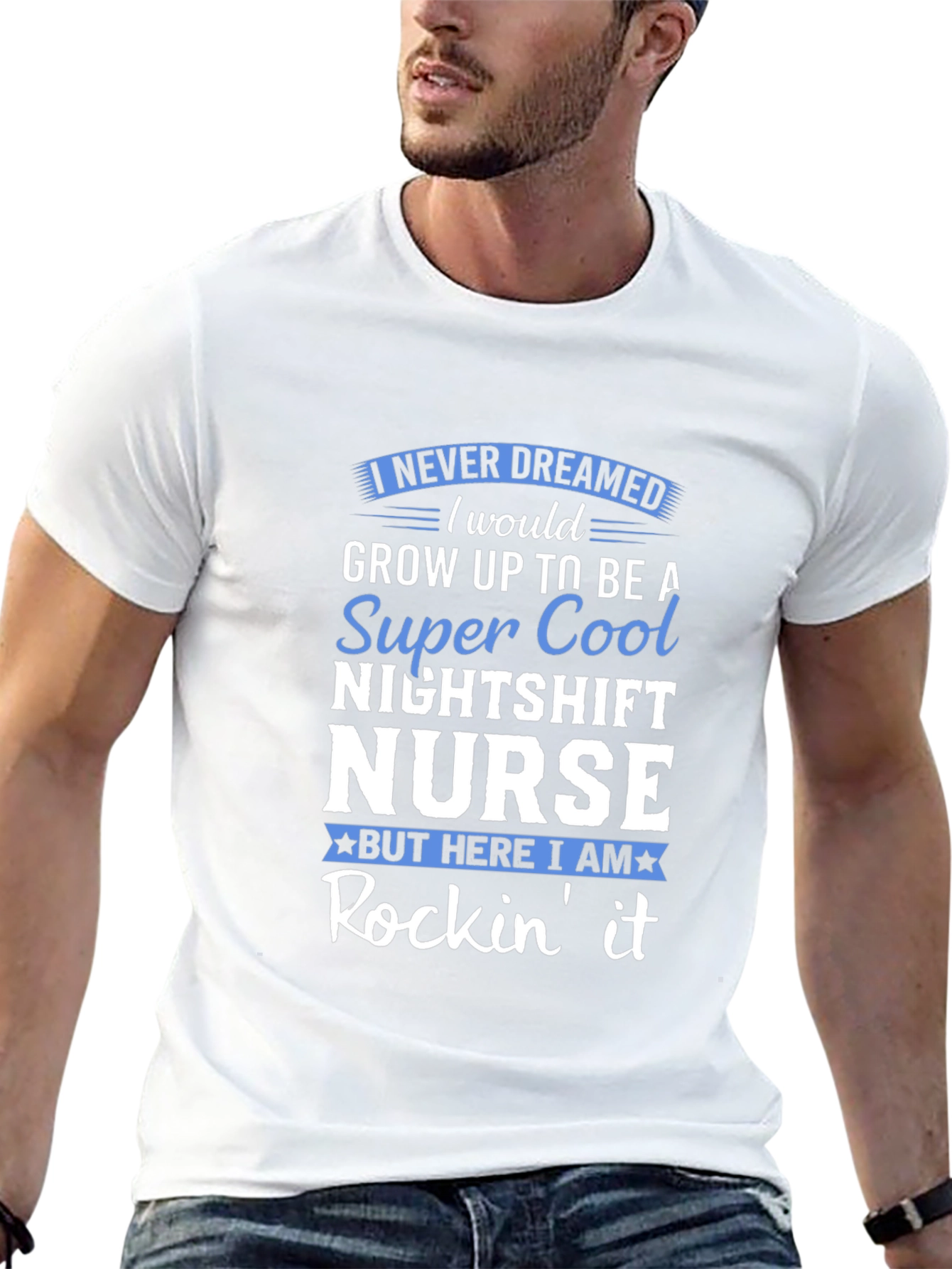 Nightshift Nurse T-Shirt - Super Cool Design