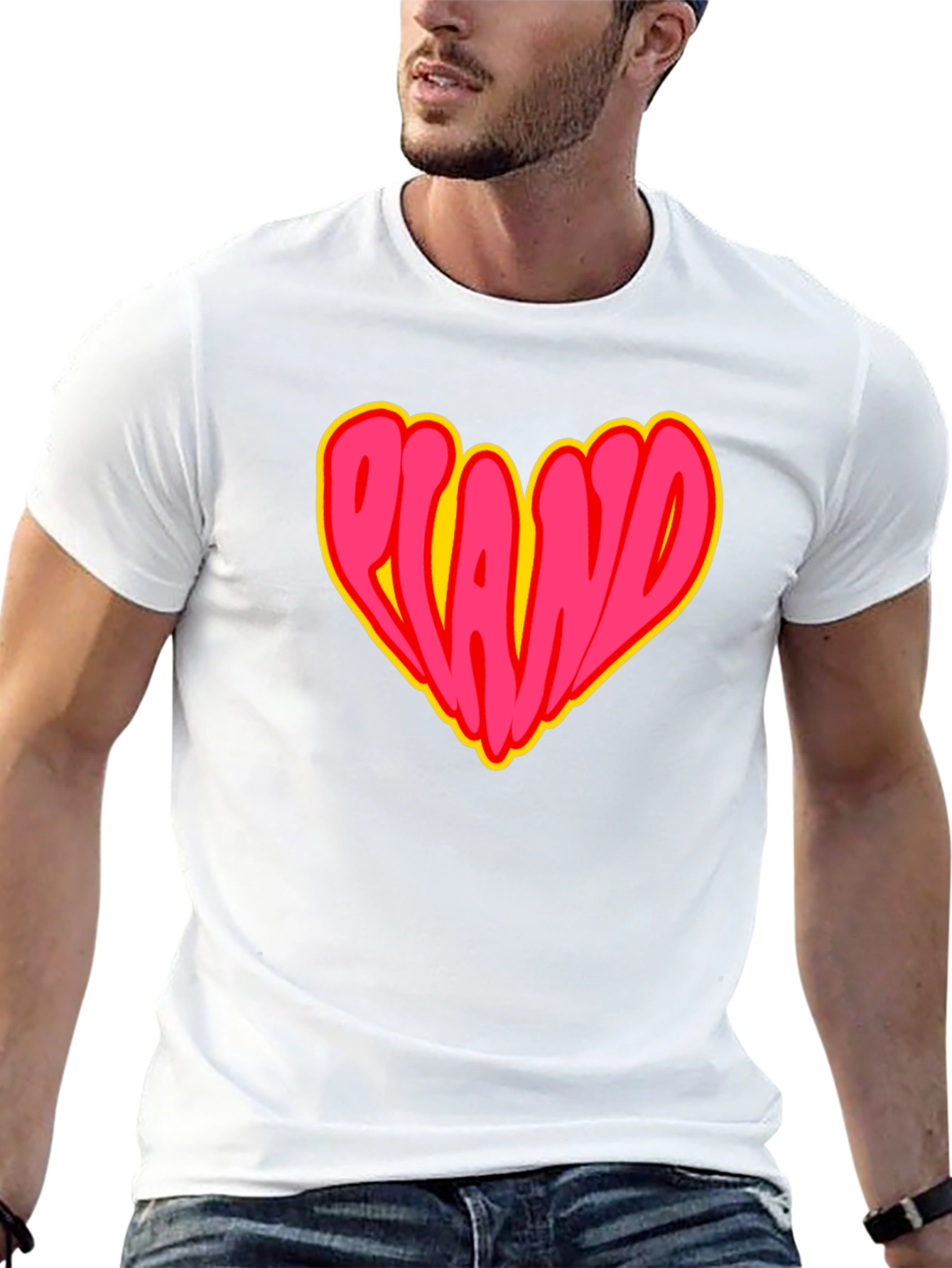 Heart Plano Graphic T-Shirt