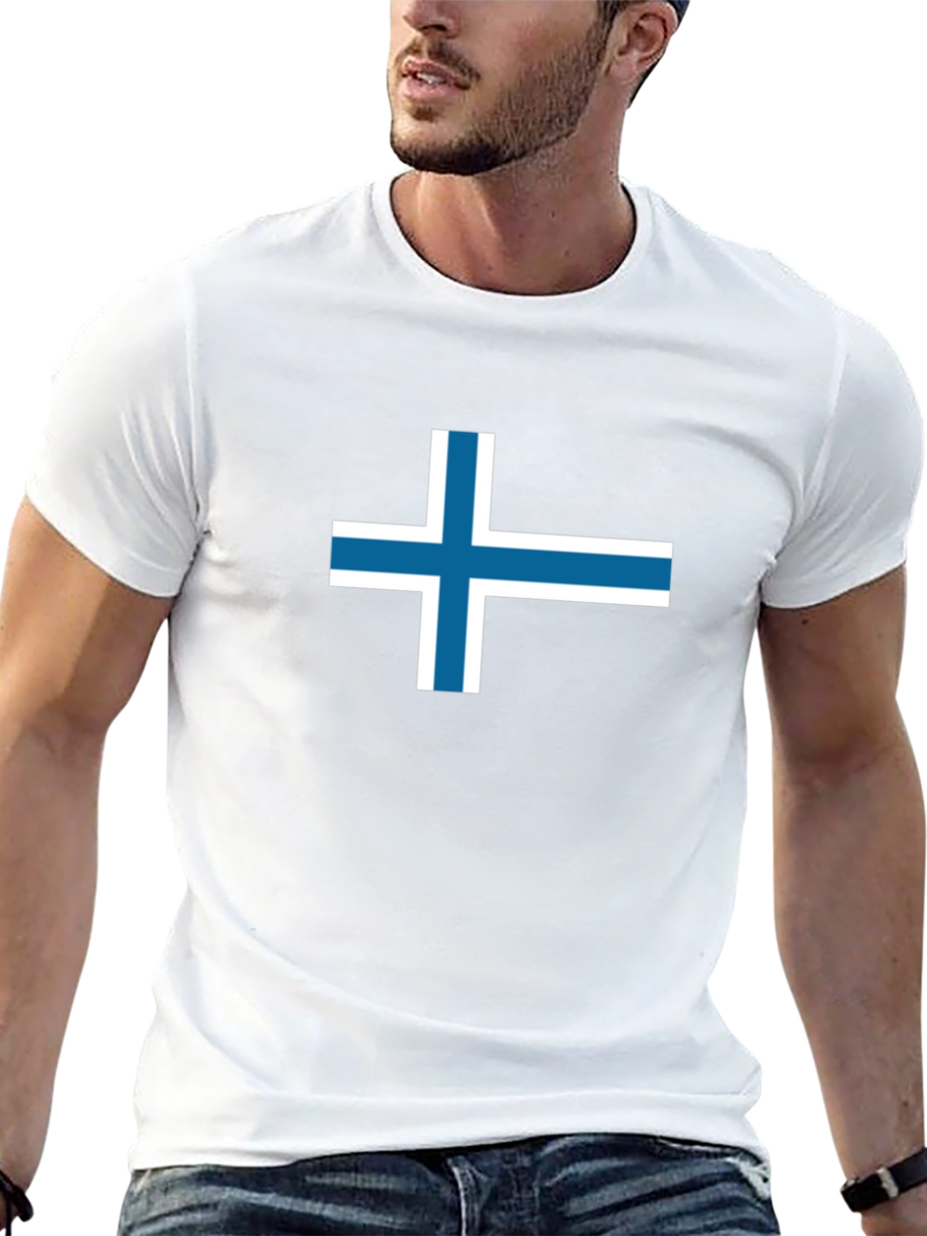 Nordic Cross T-Shirt - Black