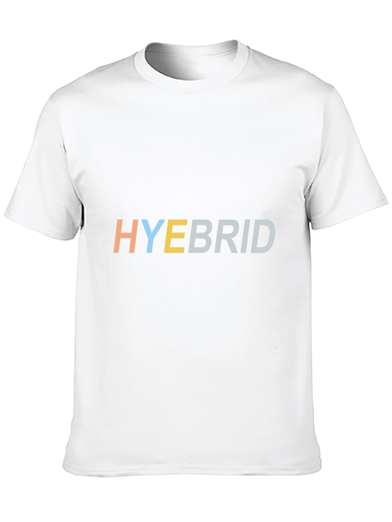HYEBRID Tee - Modern Graphic Print T-Shirt