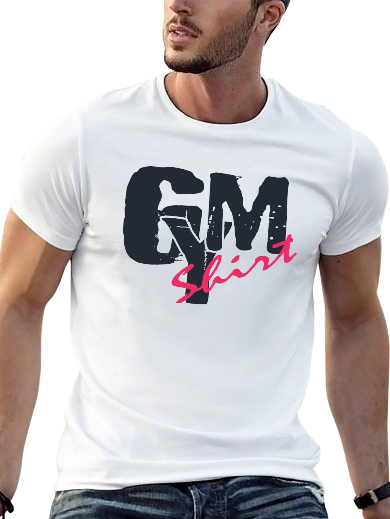 GM Shirt - Black Cotton Tee