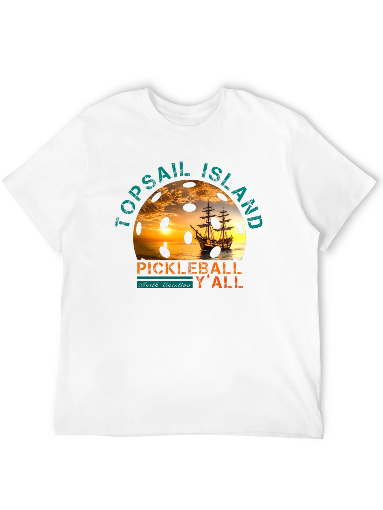 Topsail Island Pickleball T-Shirt