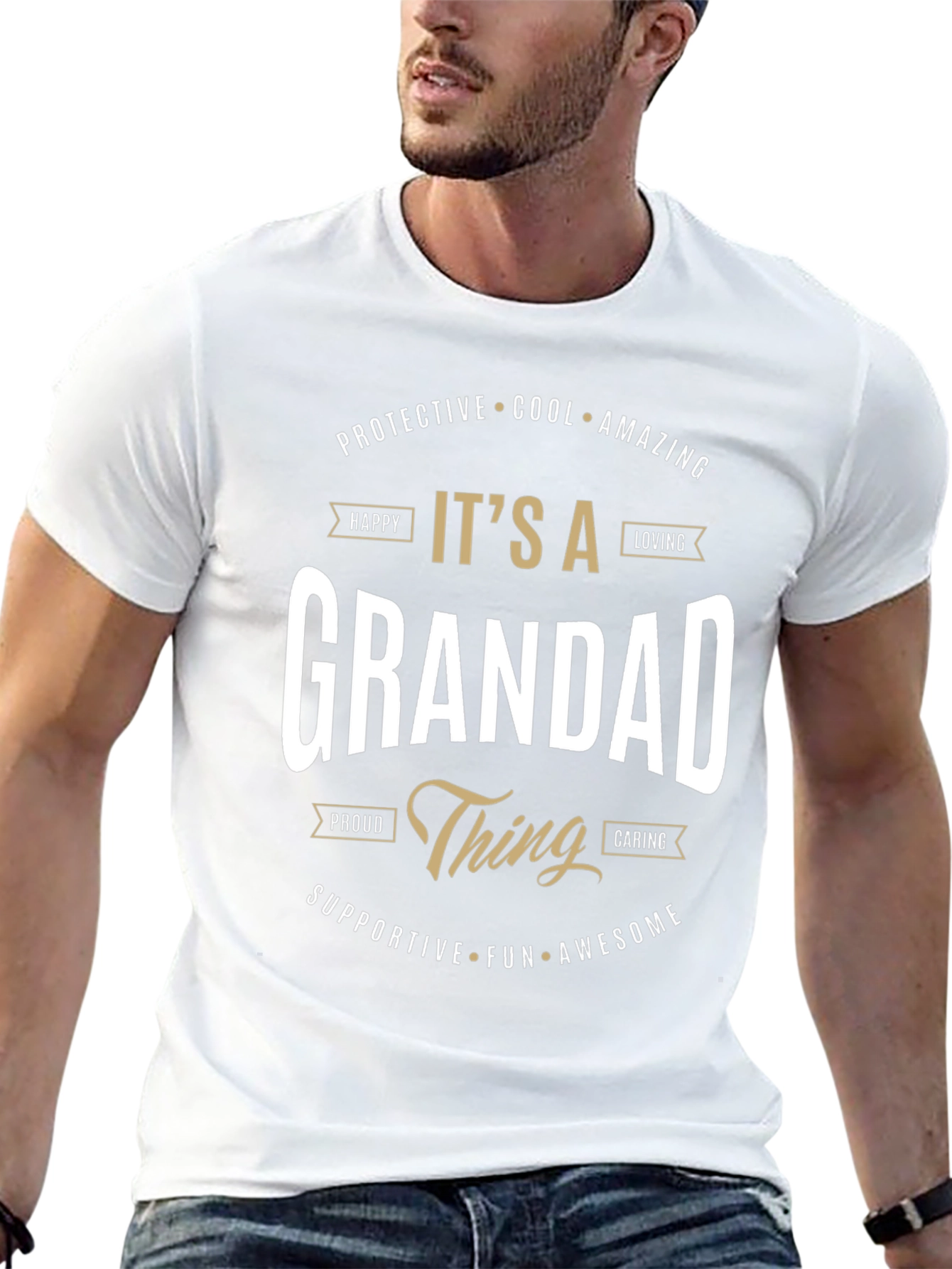 Its a Grandad Thing Funny Graphic T-Shirt