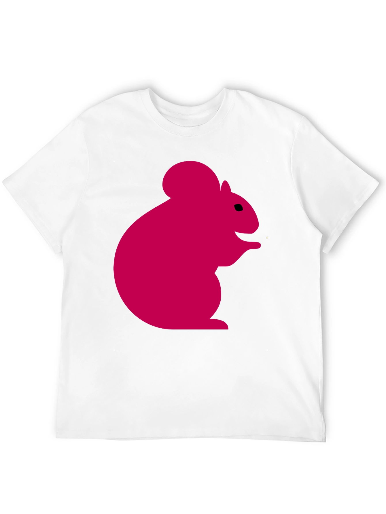 Pink Squirrel Graphic Tee - Mens Black T-Shirt