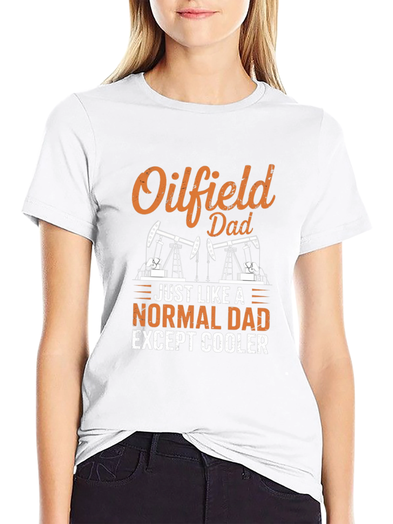 Oilfield Dad T-Shirt - Cool Fathers Day Gift