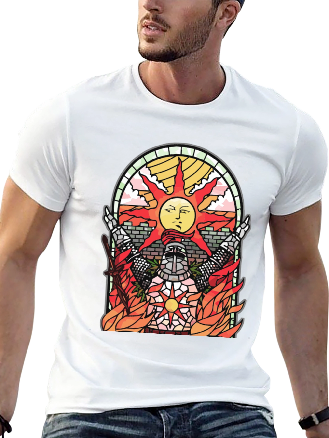 Praise the Sun T-Shirt - Dark Souls Inspired Design