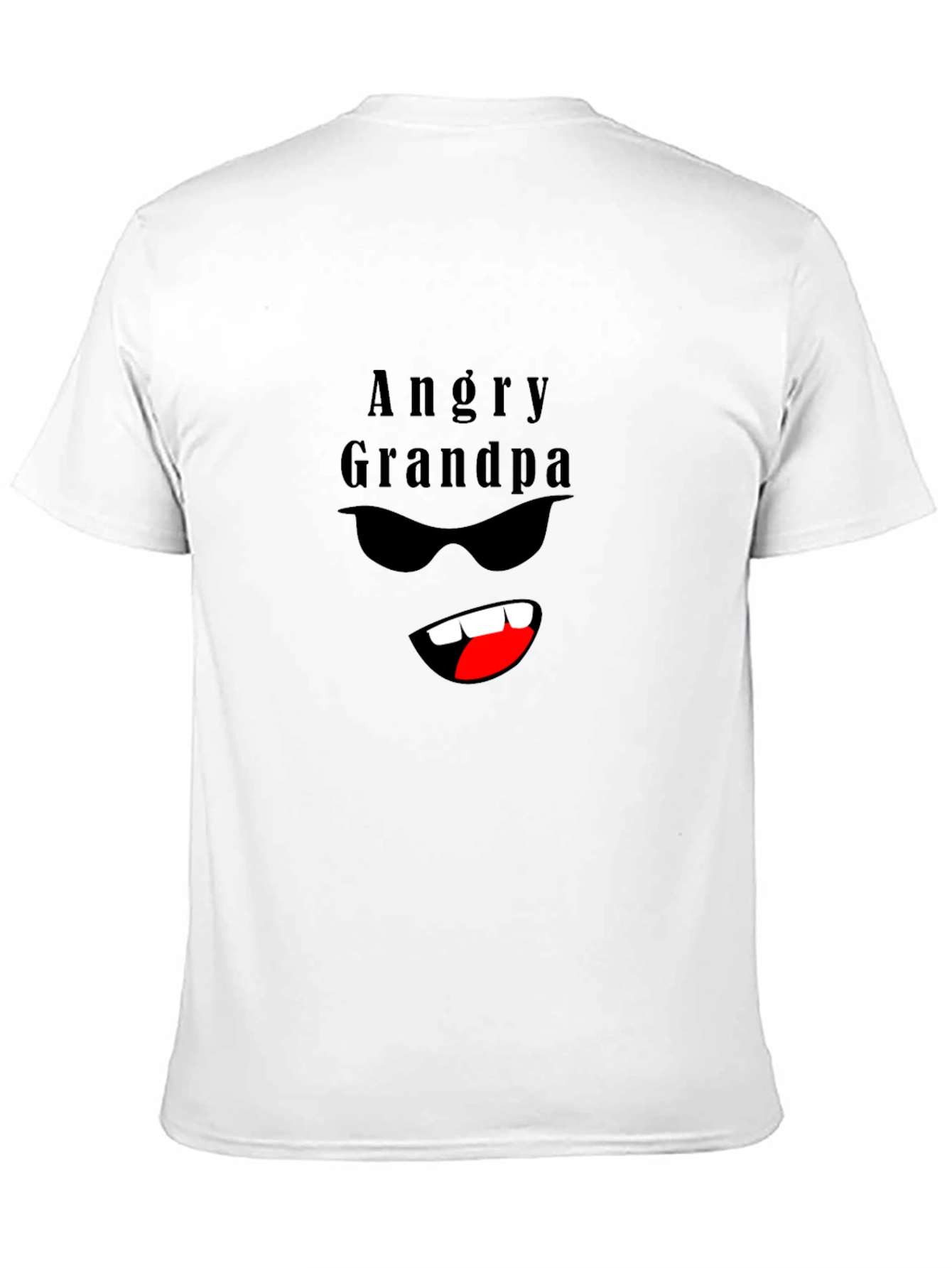 Angry Grandpa Graphic Tee - Funny Novelty T-Shirt