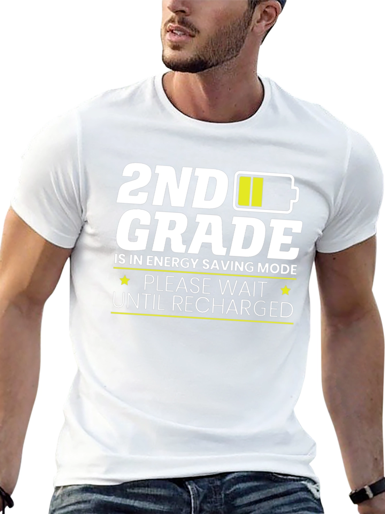 2nd Grade Energy Saving Mode T-Shirt