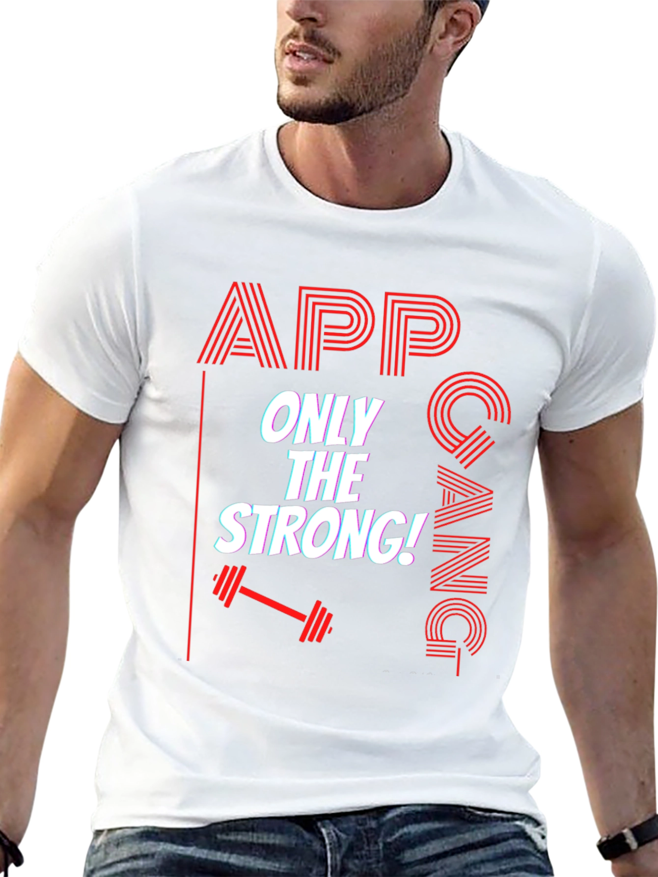 APP Gang T-Shirt - Only The Strong Fitness Tee