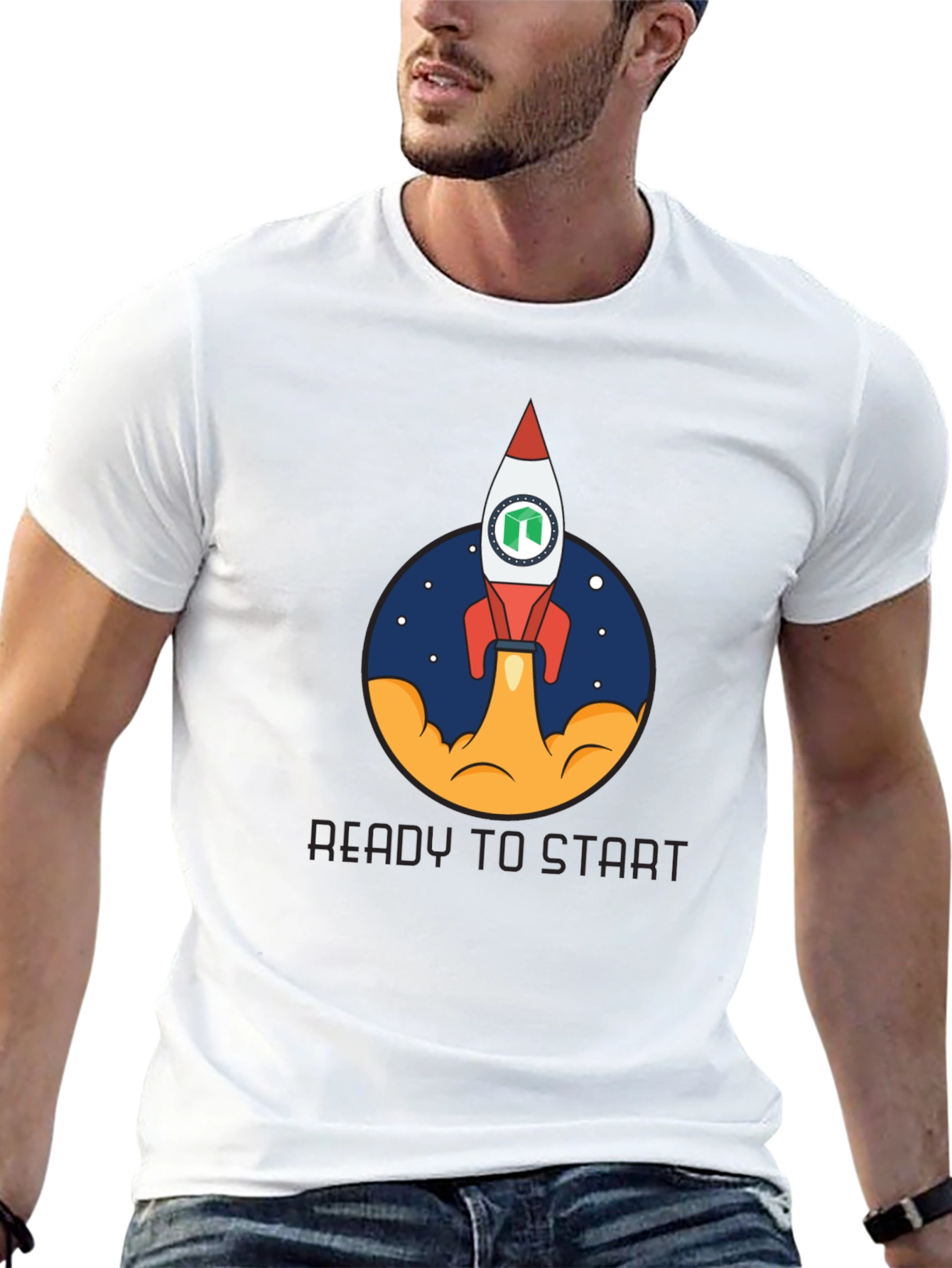 Neo Rocket T-Shirt - Ready to Start!