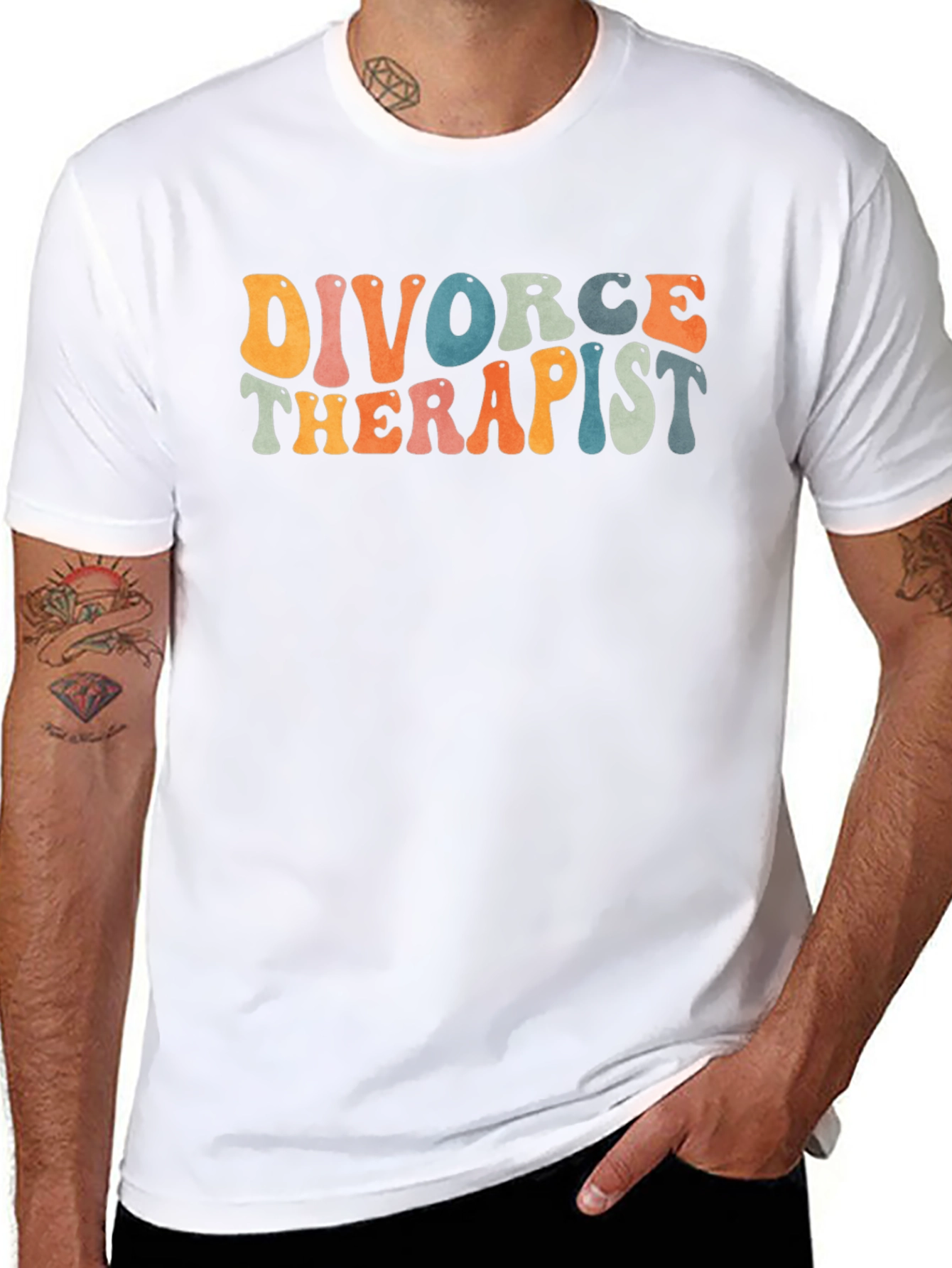 Divorce Therapist Retro T-Shirt
