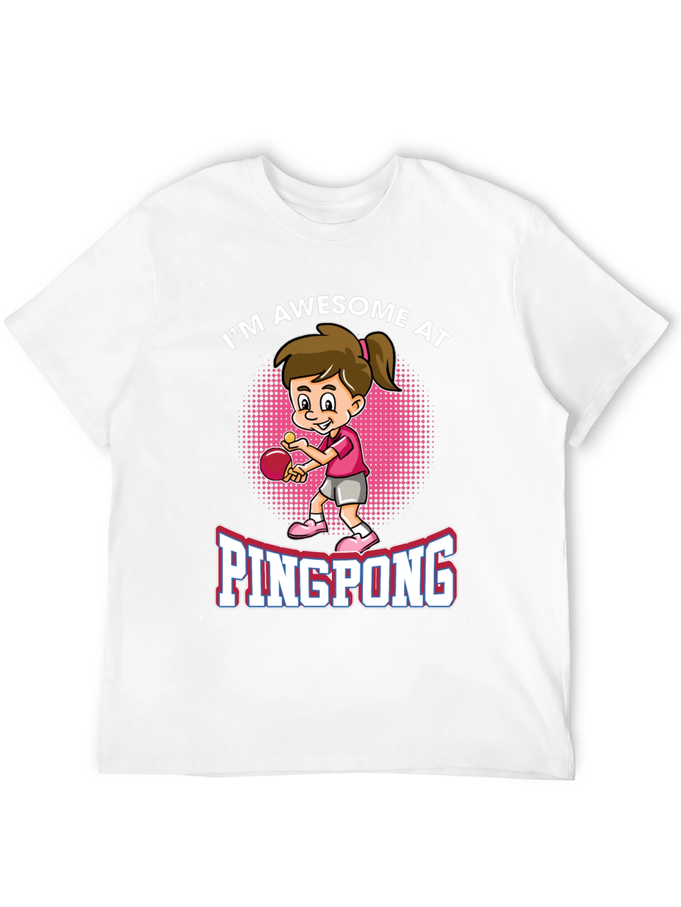 Awesome Ping Pong Girls T-Shirt