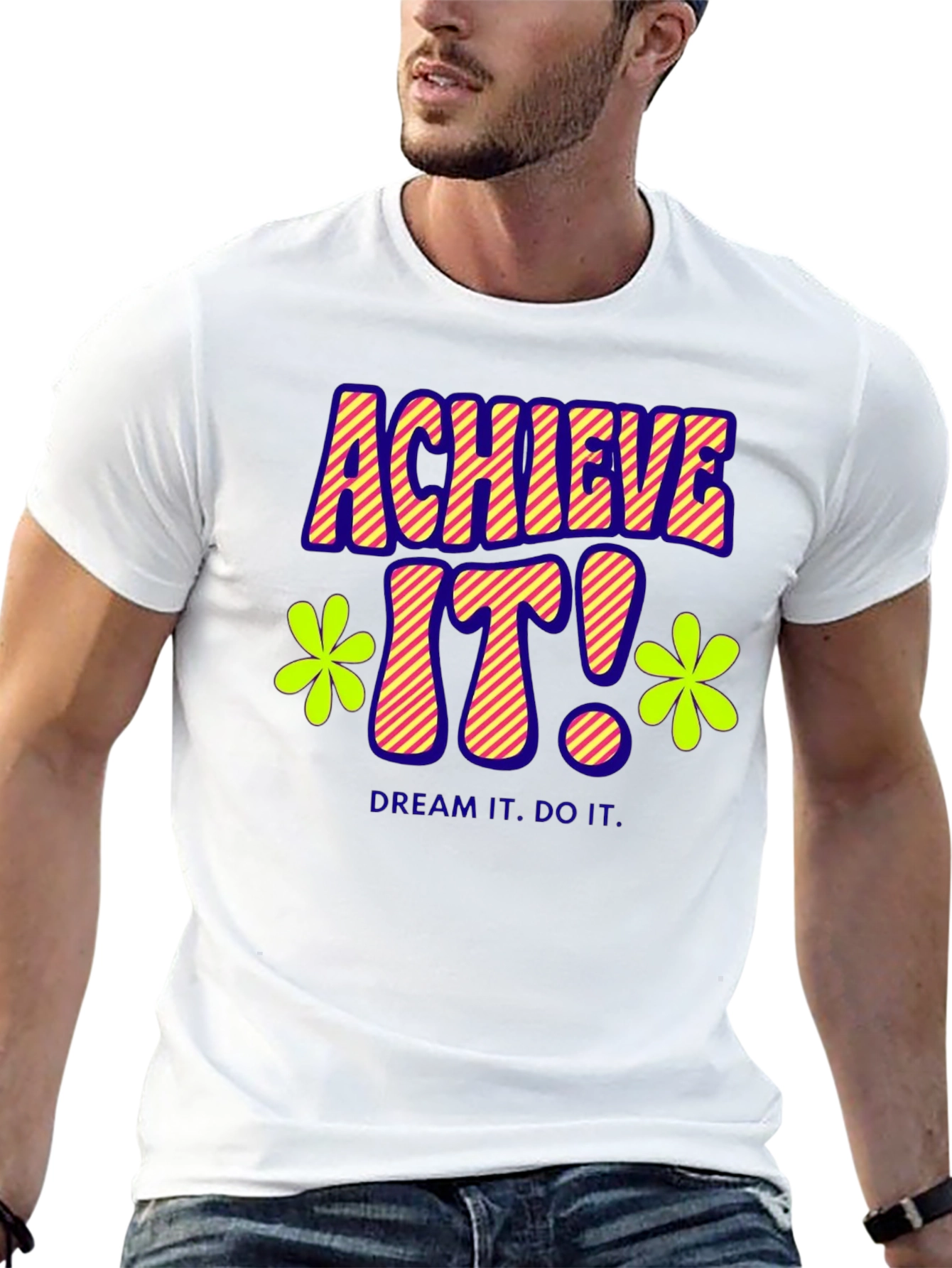 Achieve It! Graphic Print Tee