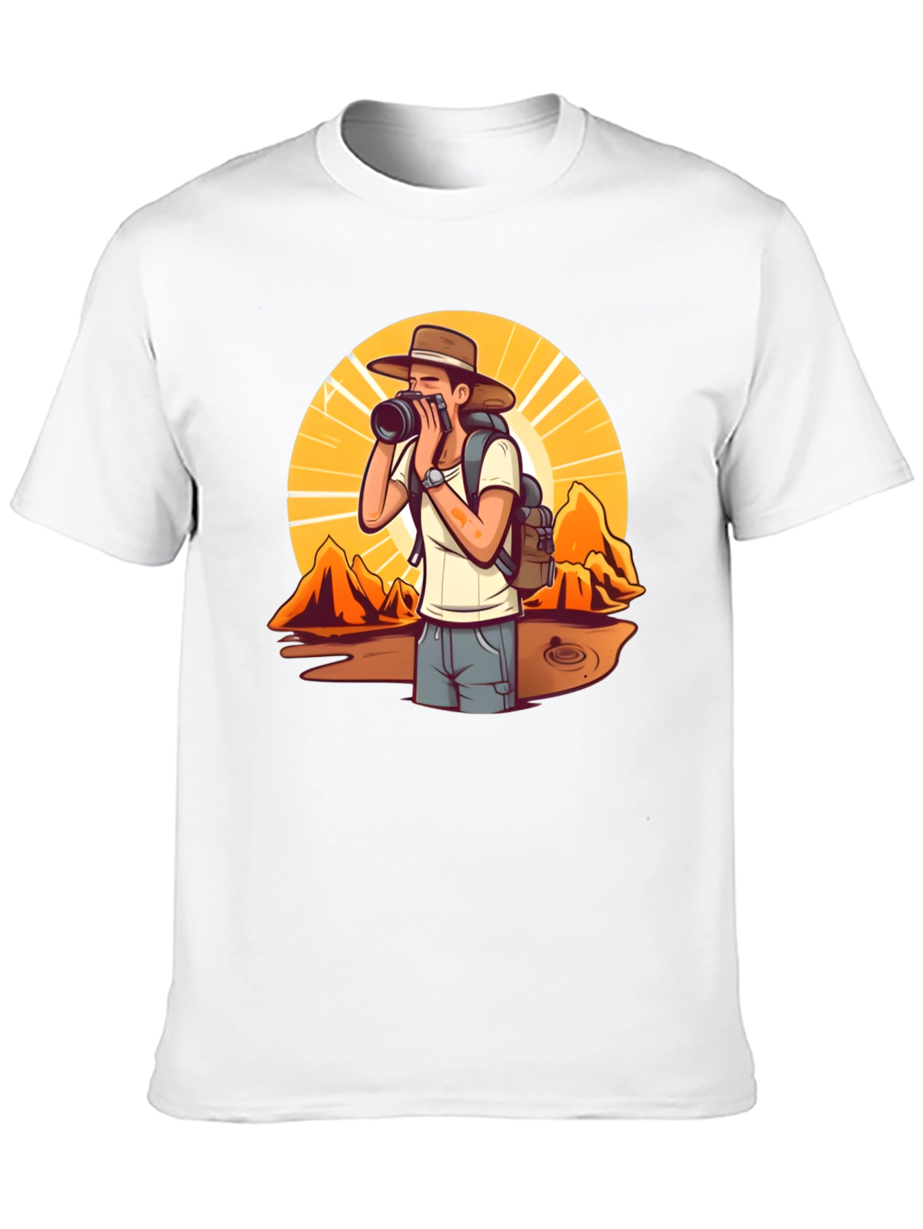 Photographer Graphic T-Shirt - Adventure Ready